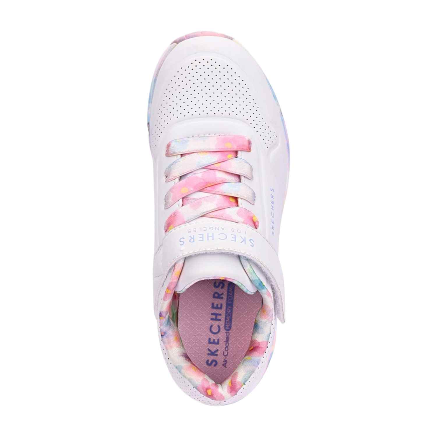 Girls White Uno Gen1-Fresh Blooms