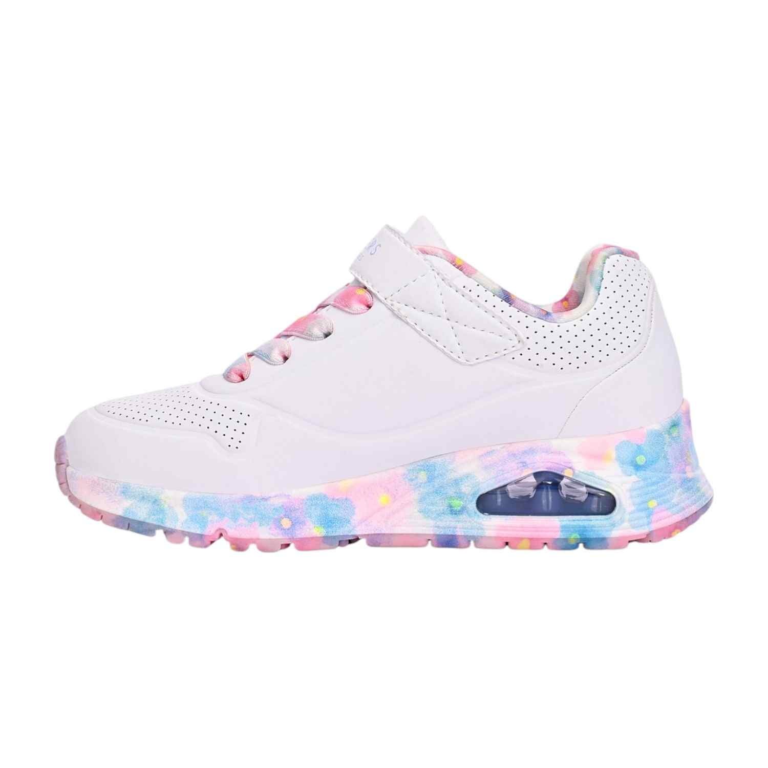 Girls White Uno Gen1-Fresh Blooms