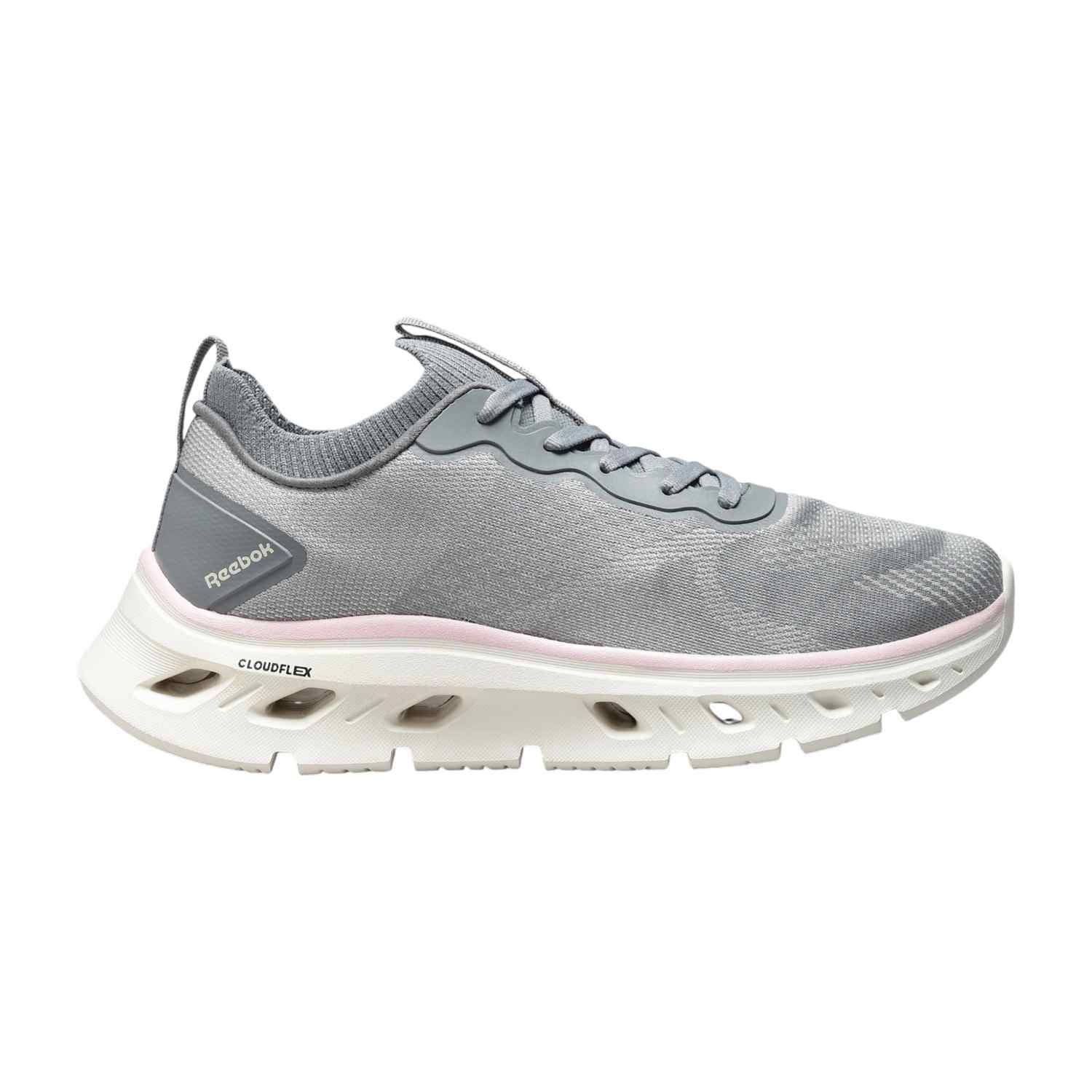 Women Grey Reebok Women Walking Shoes