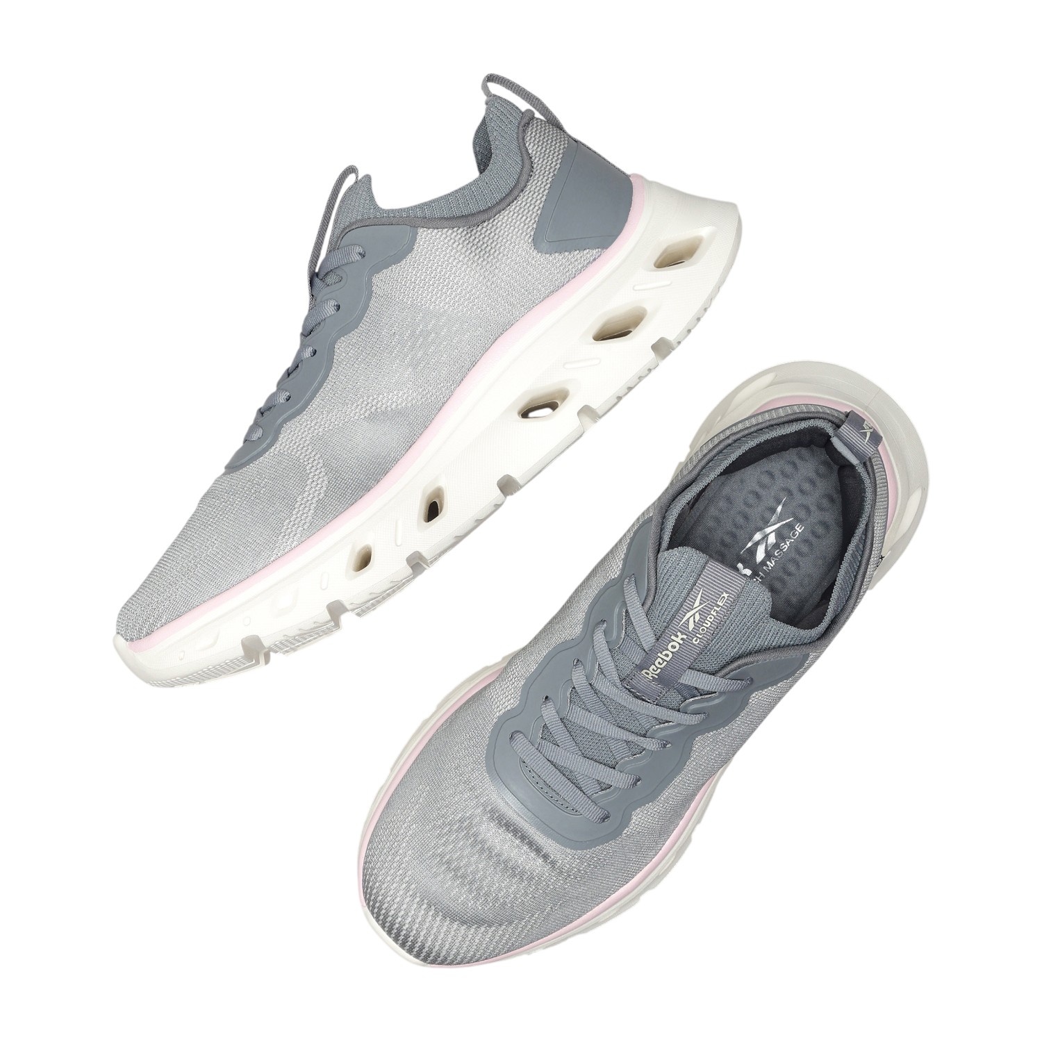 Women Grey Reebok Women Walking Shoes