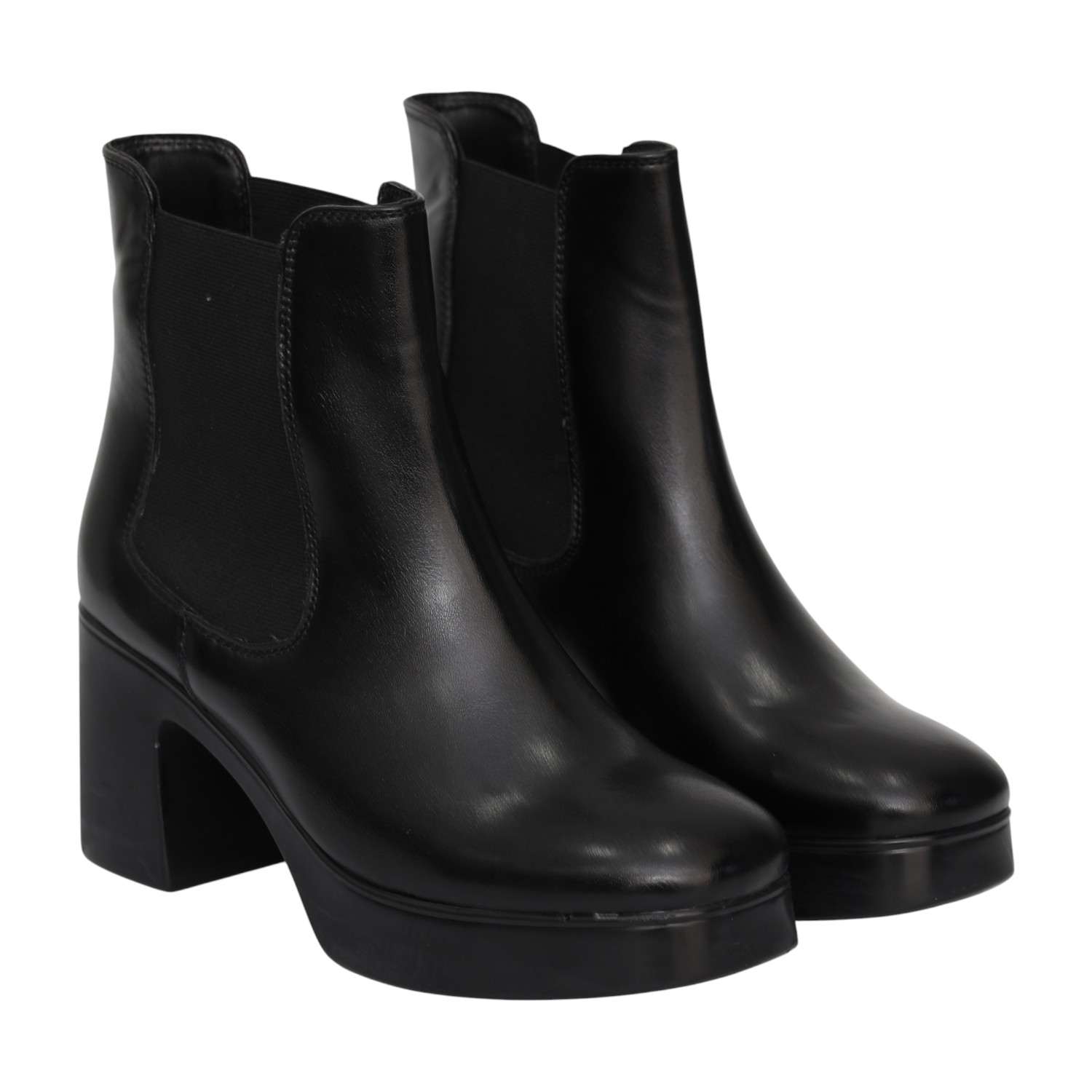 Women Black Chelsea Ankle Boots