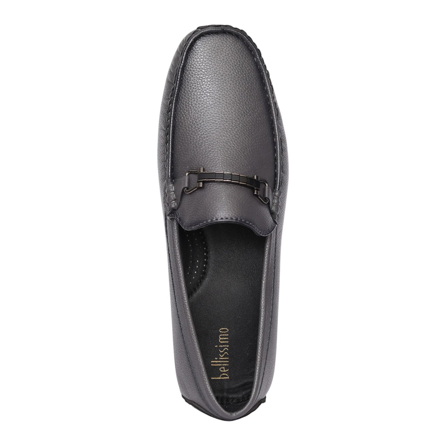 Men Grey Sterling Bit Loafers