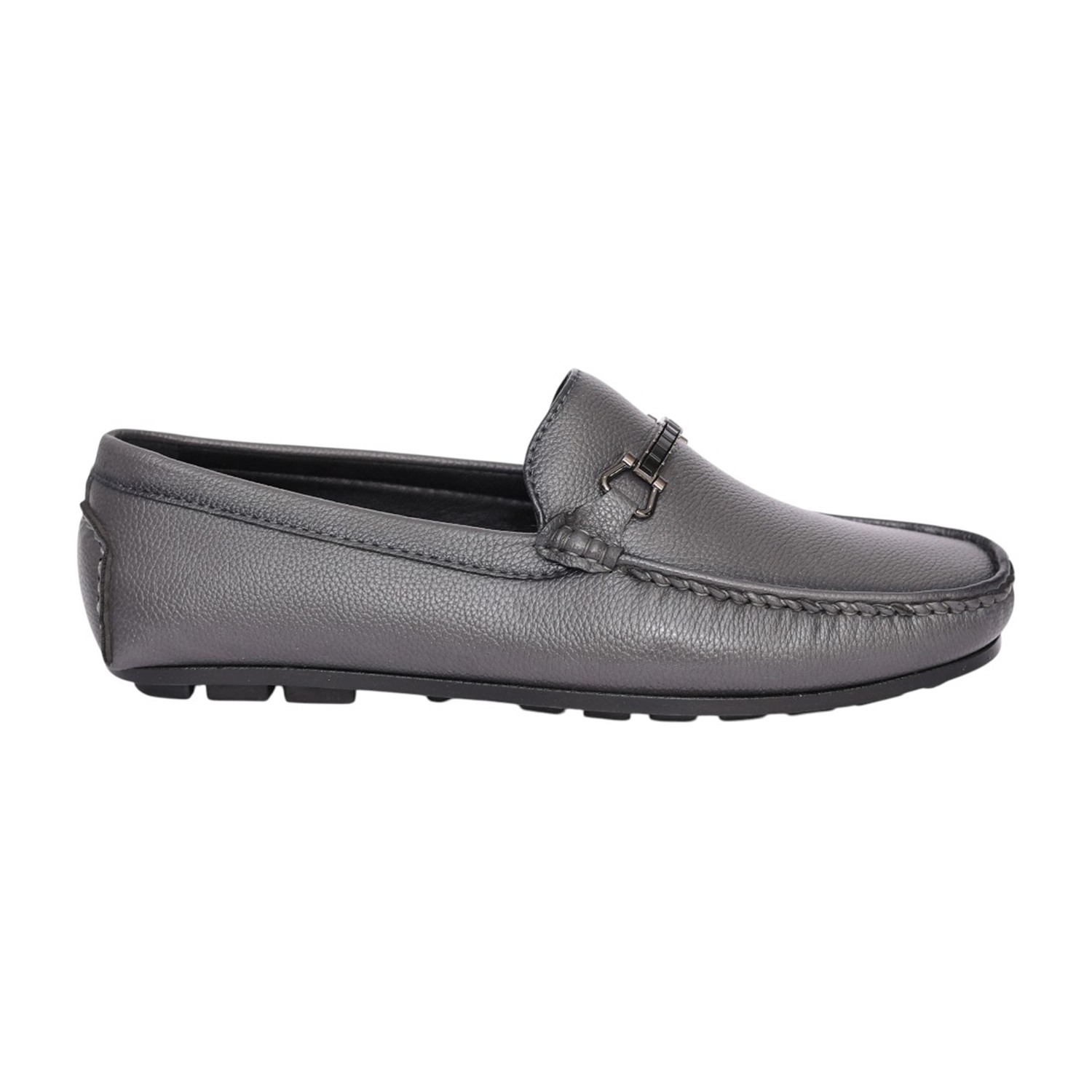 Men Grey Sterling Bit Loafers
