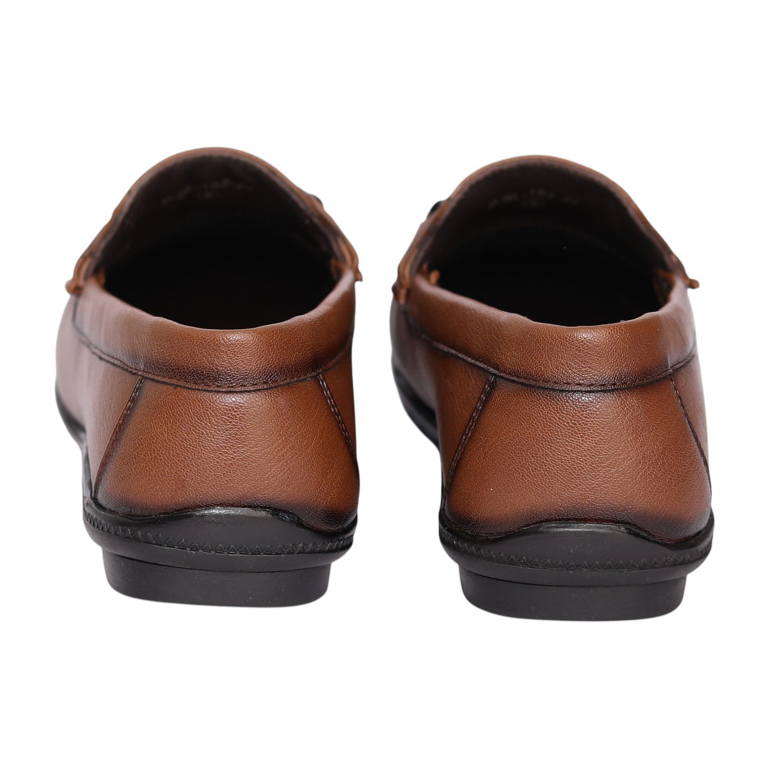 Men Tan Stratton Strap Loafers