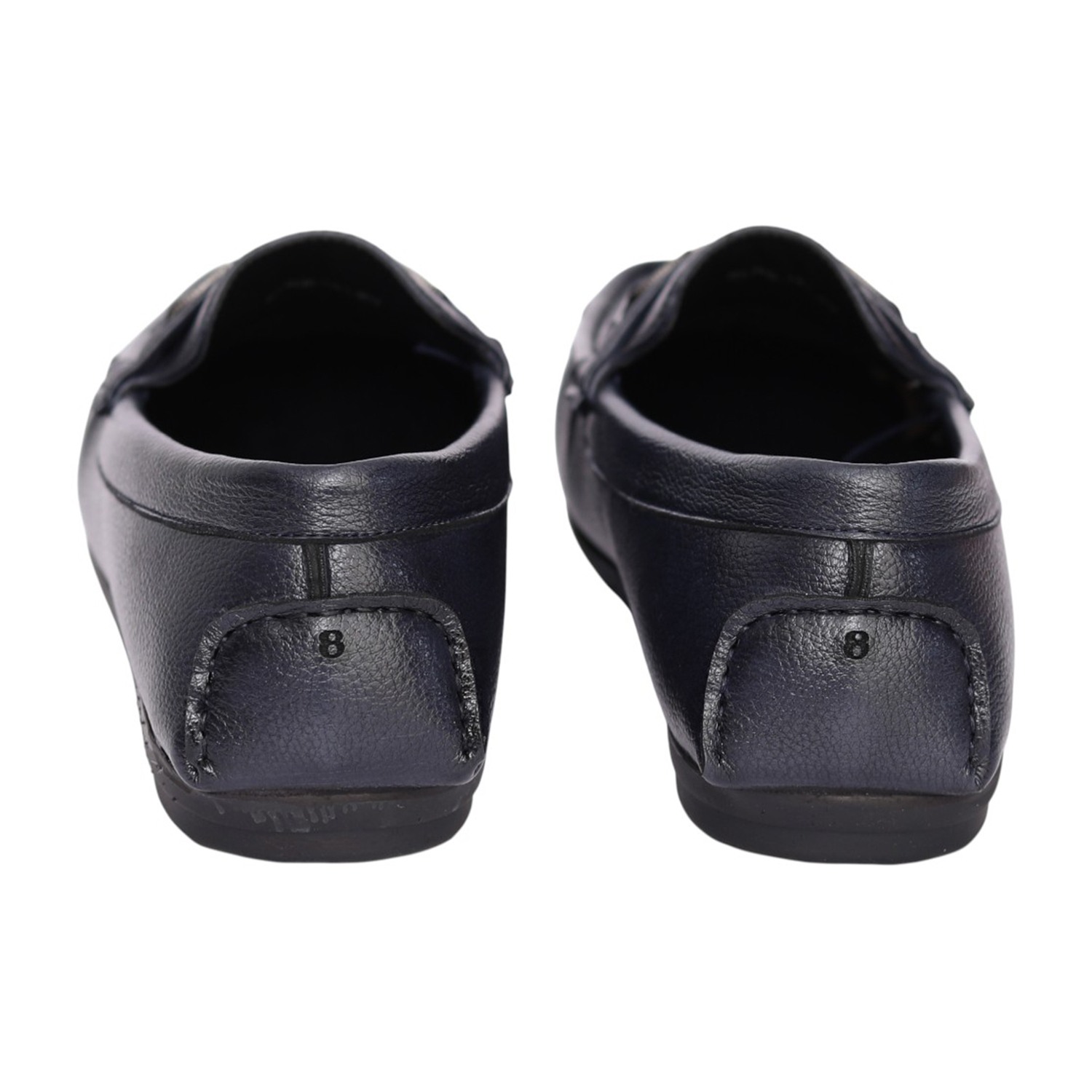 Men Navy Blue Montaire Bit Loafers