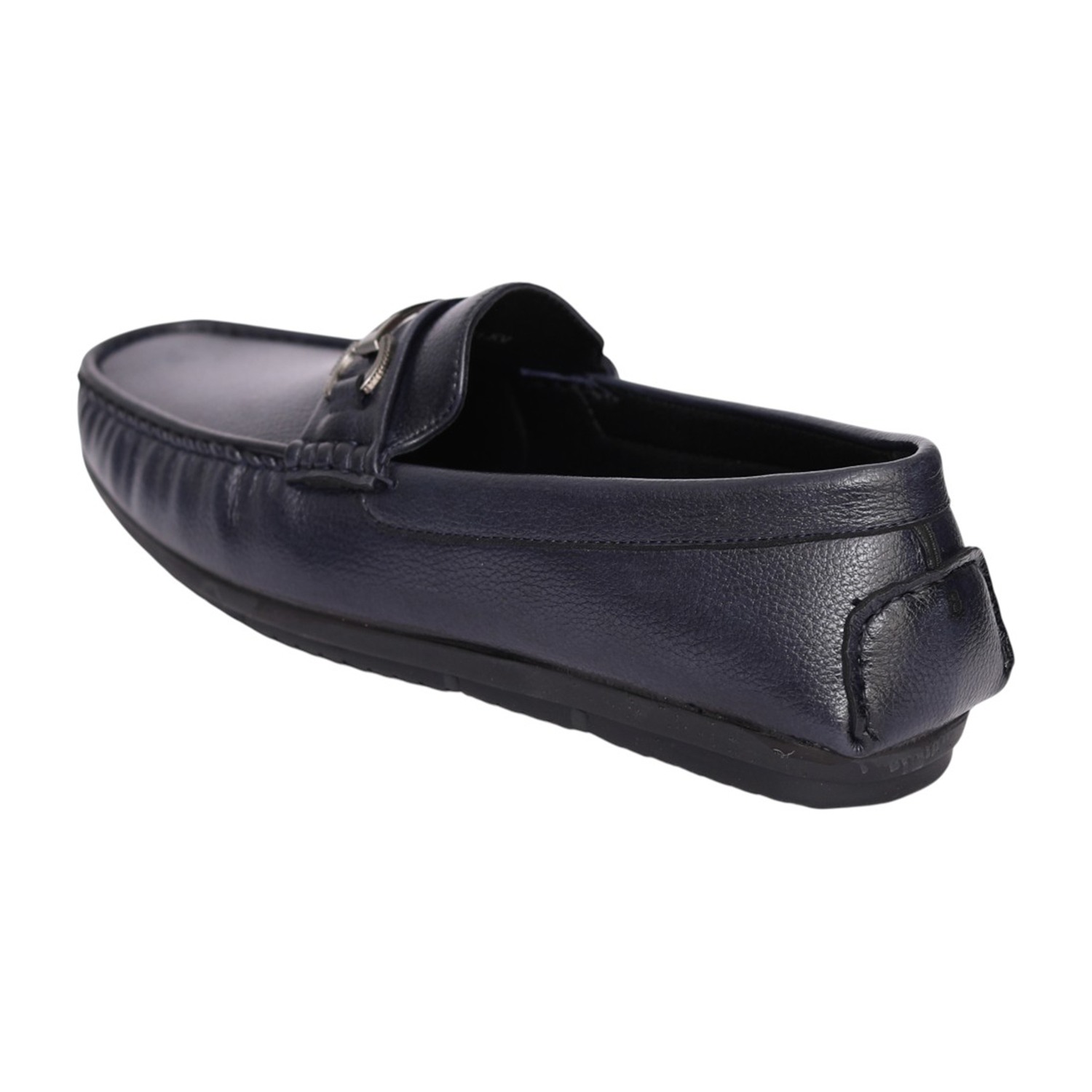 Men Navy Blue Montaire Bit Loafers