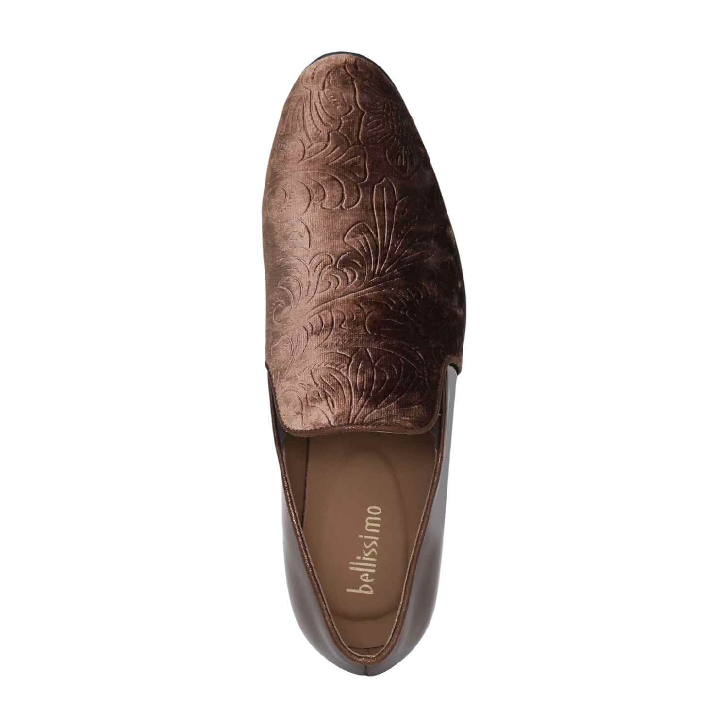 Men Brown Elegant Patterned Party Loafers