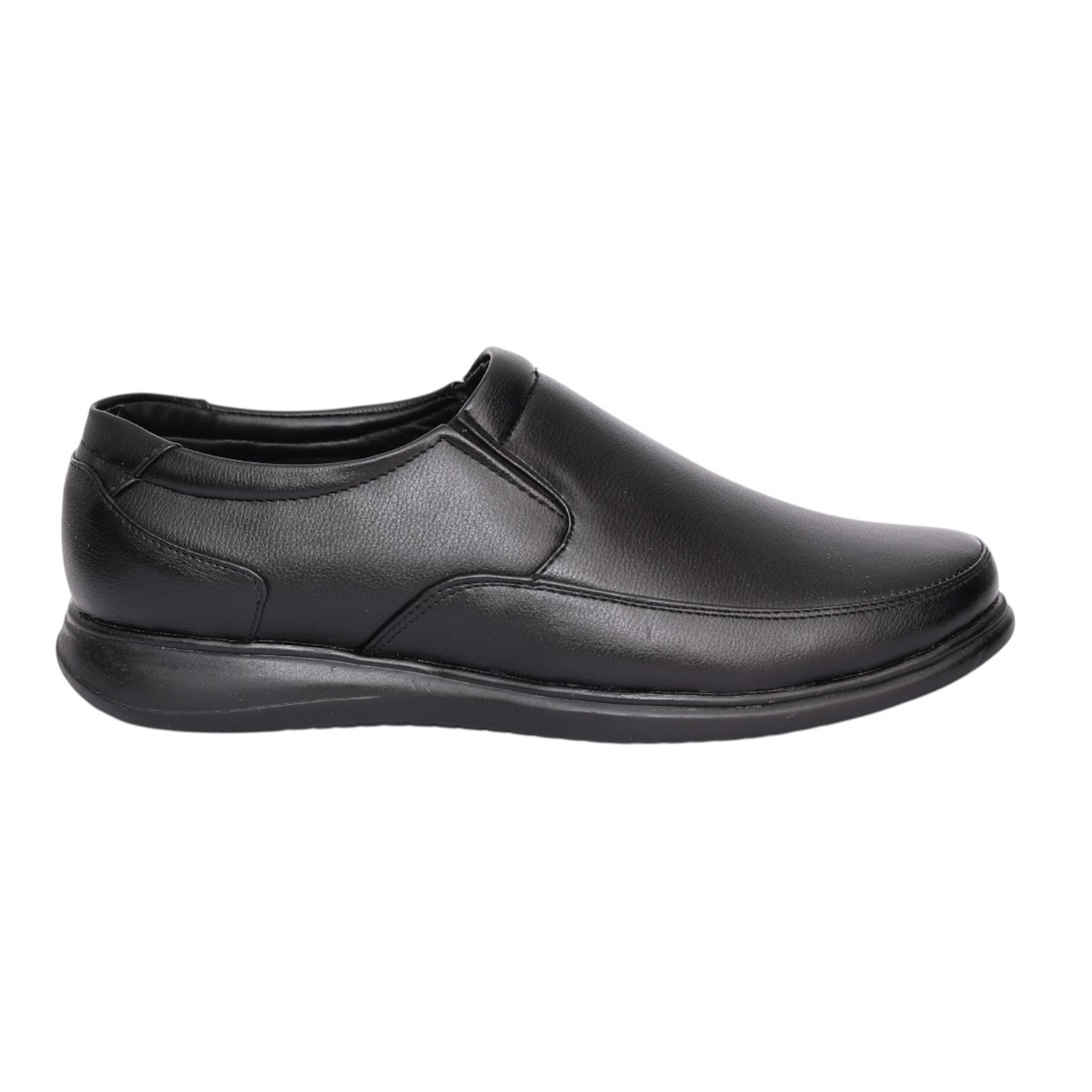 Men Black Polished Workwear Shoe