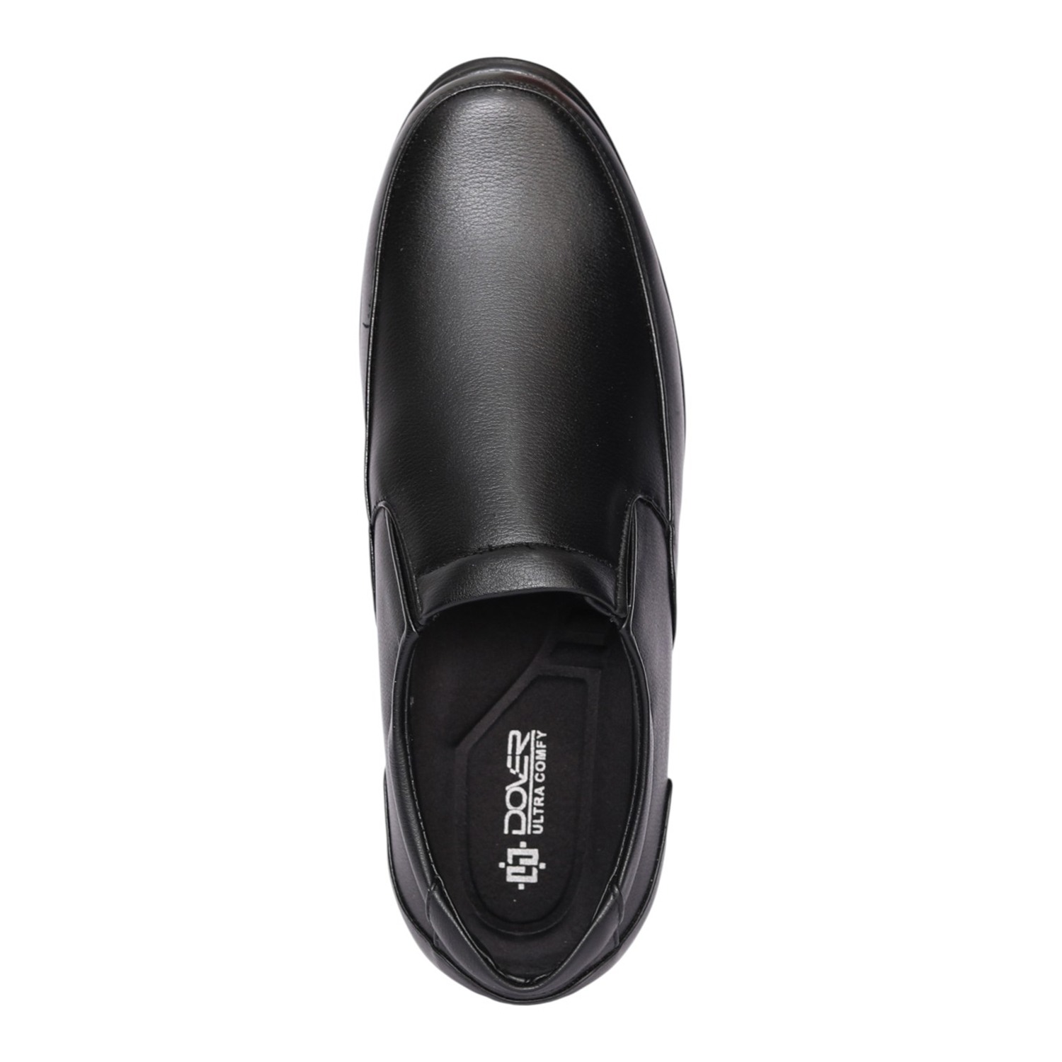 Men Black Polished Workwear Shoe