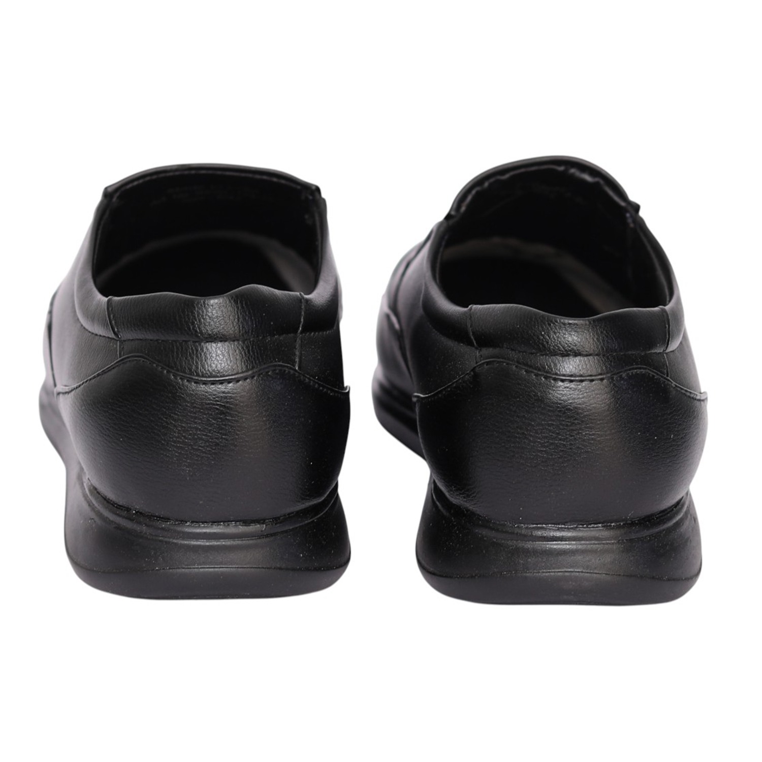 Men Black Polished Workwear Shoe