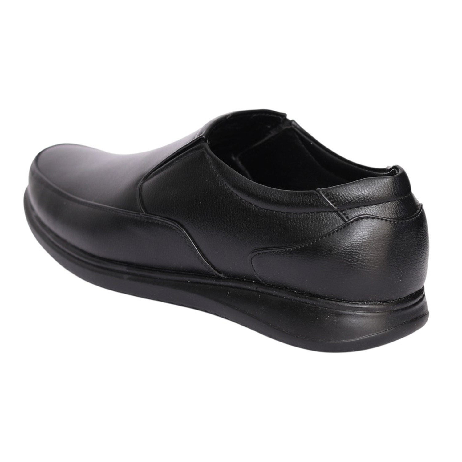 Men Black Polished Workwear Shoe