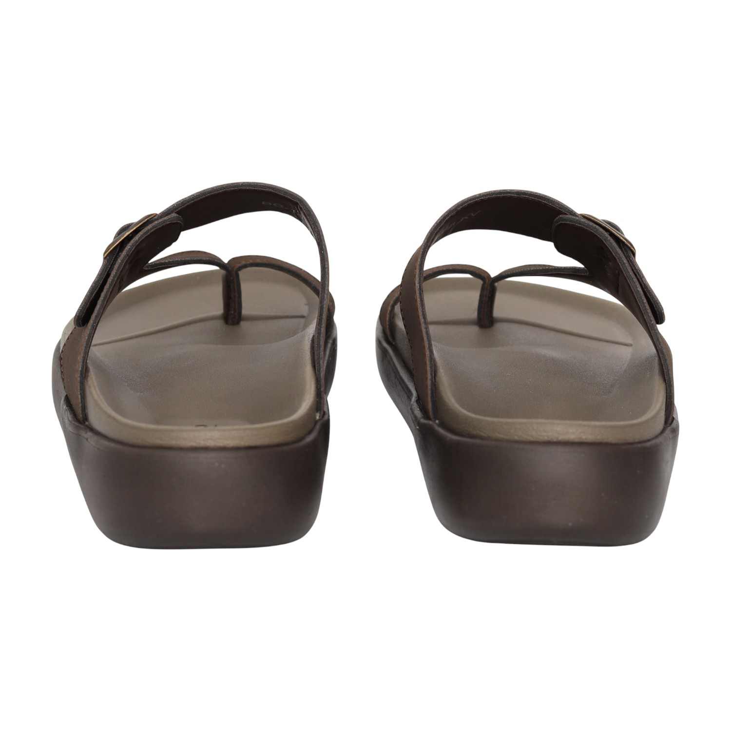 Men Brown UrbanGlide Comfort Toe-Post Sandals