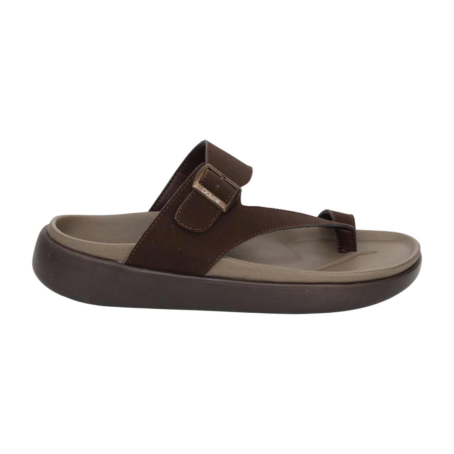 Men Brown UrbanGlide Comfort Toe-Post Sandals