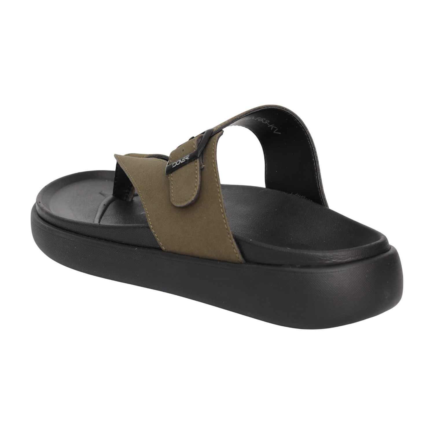 Men Olive UrbanGlide Comfort Toe-Post Sandals
