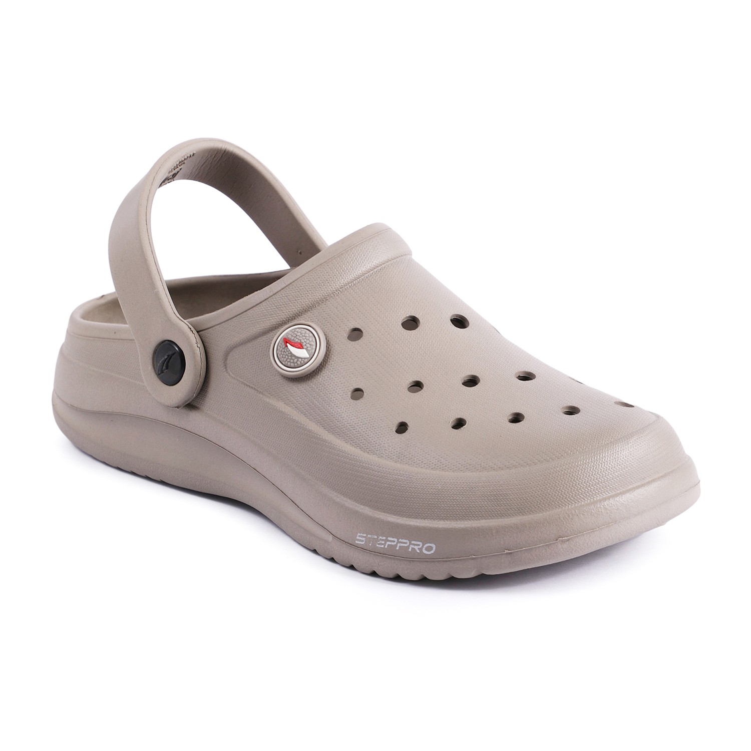 Men Beige Clogs
