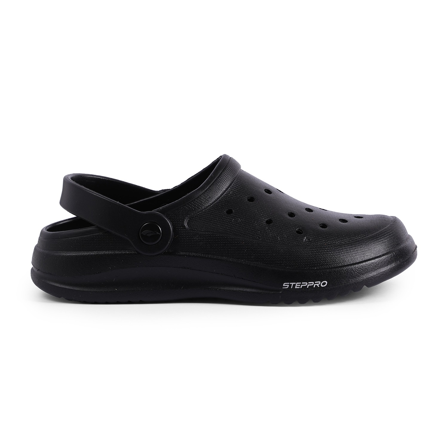 Men Black Clogs