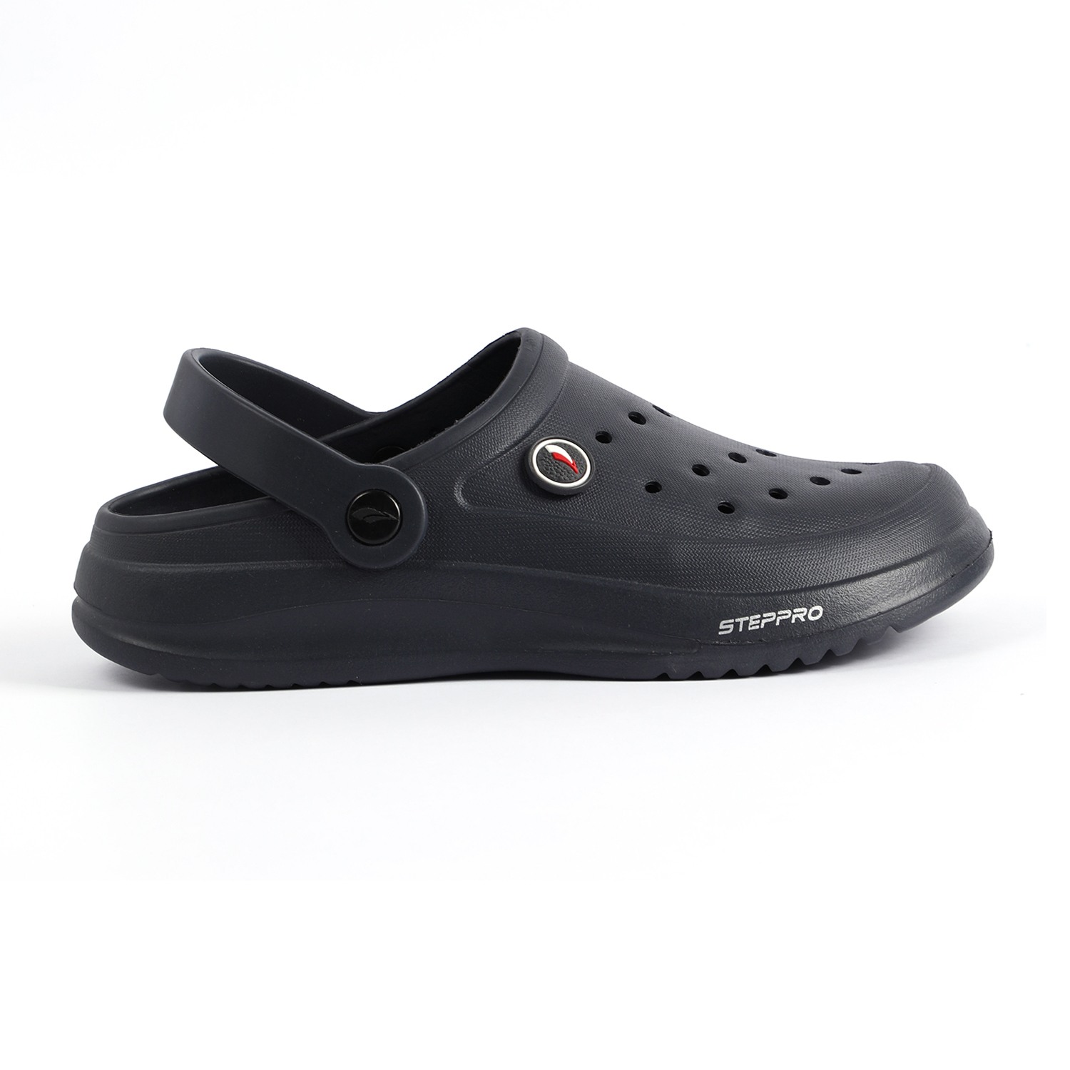 Men Dark Grey Clogs