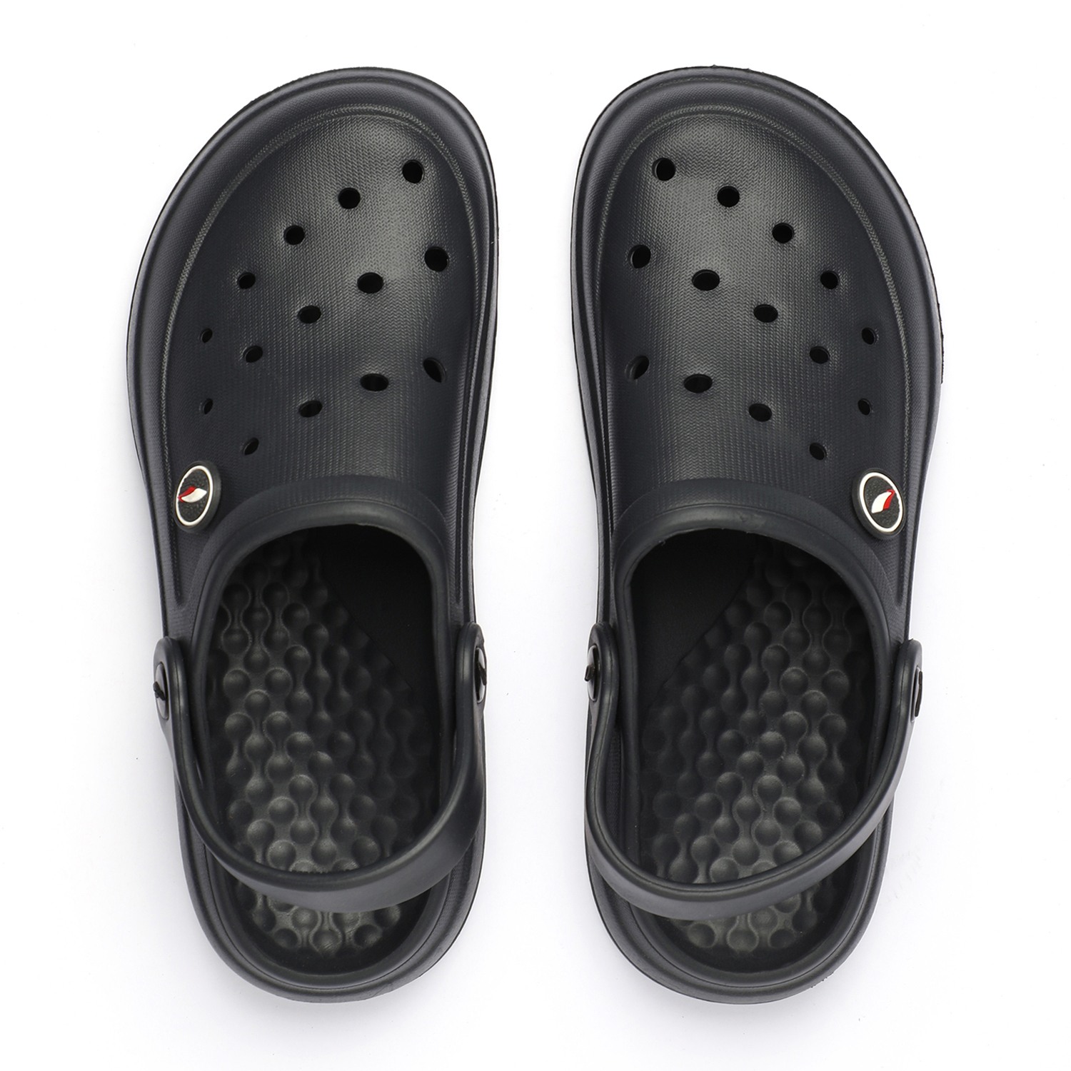 Men Dark Grey Clogs