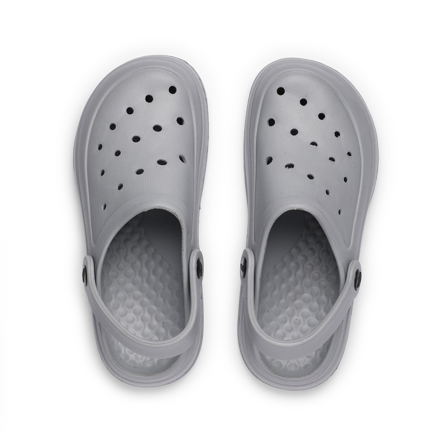 Men Light Grey Clogs