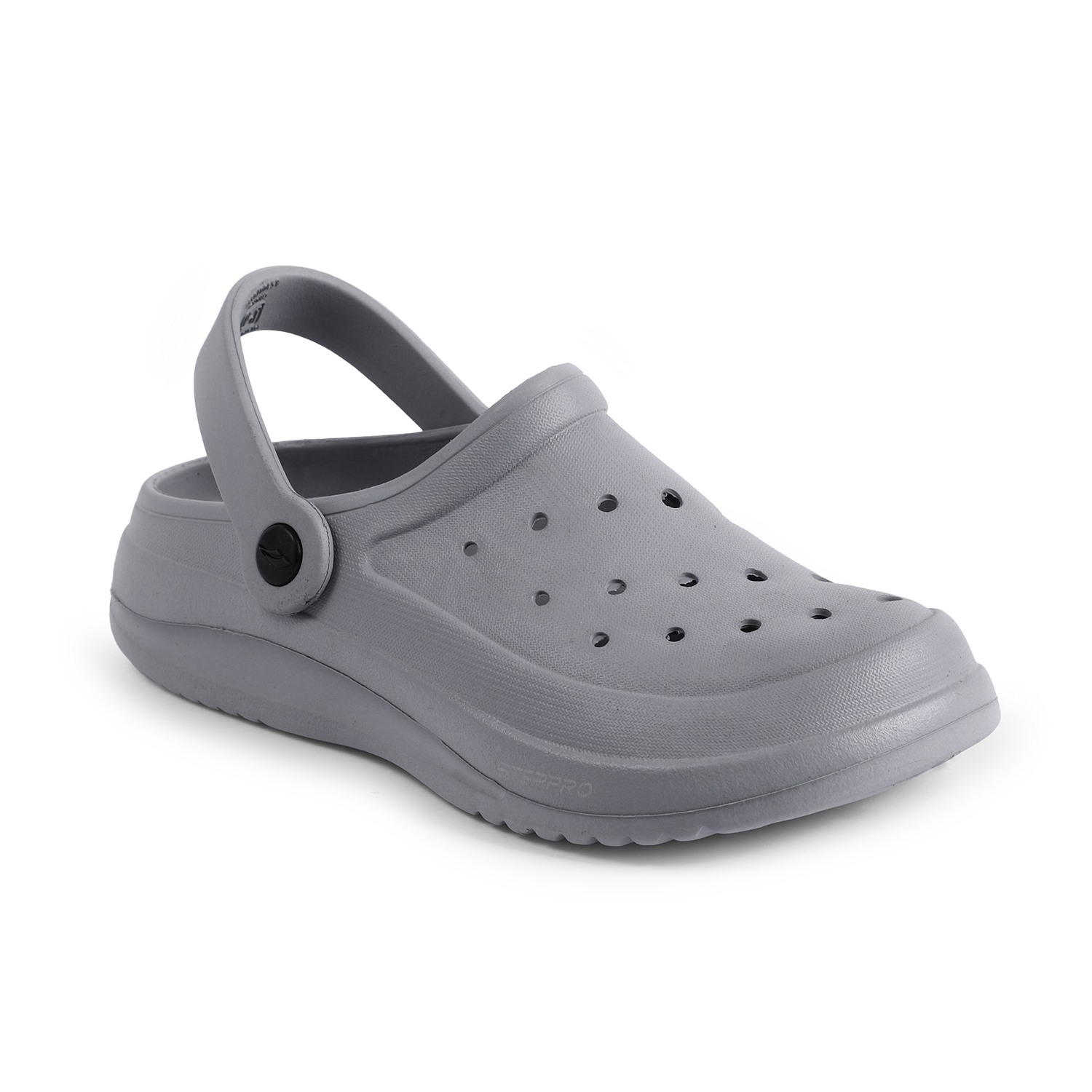 Men Light Grey Clogs