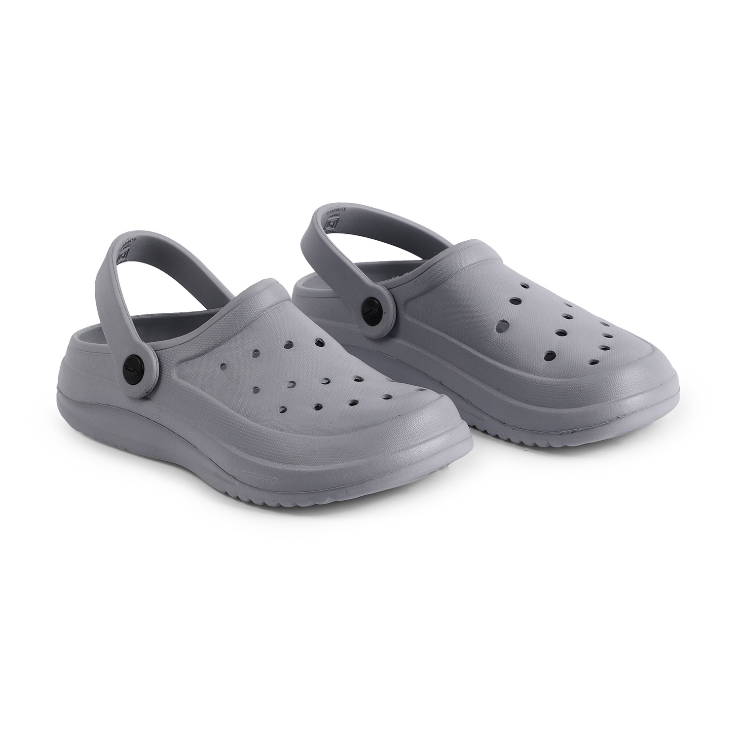 Men Light Grey Clogs