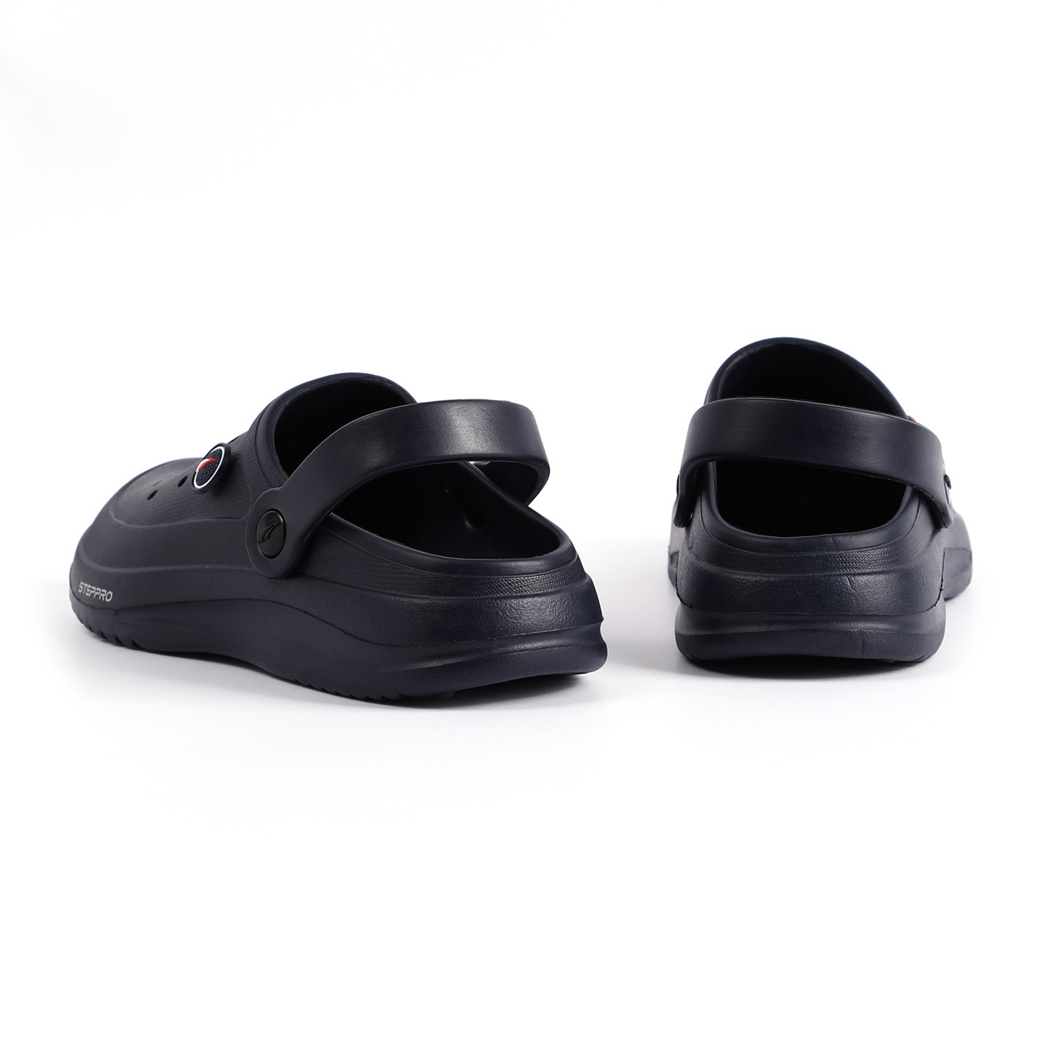 Men Navy Blue Clogs