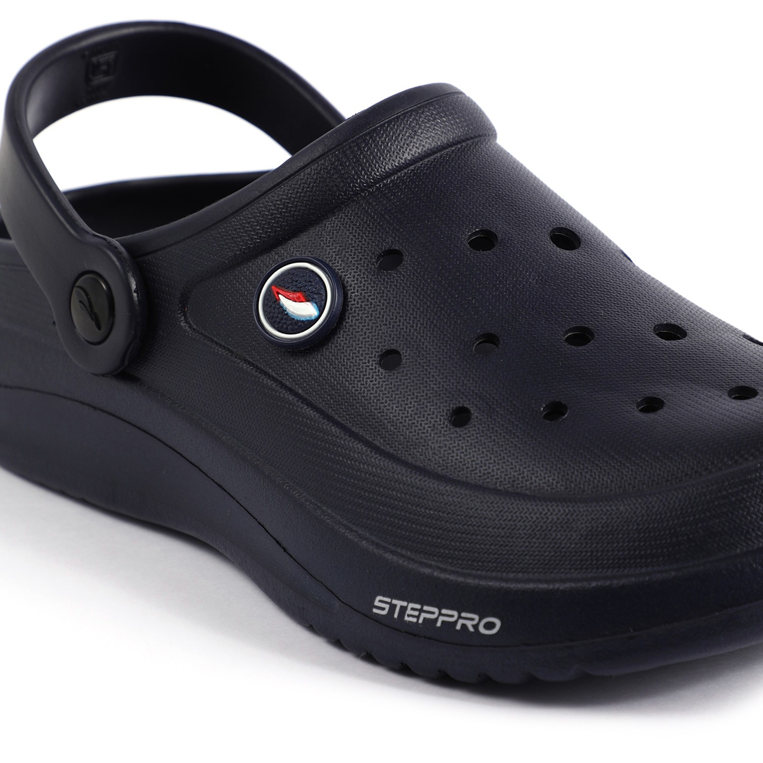 Men Navy Blue Clogs