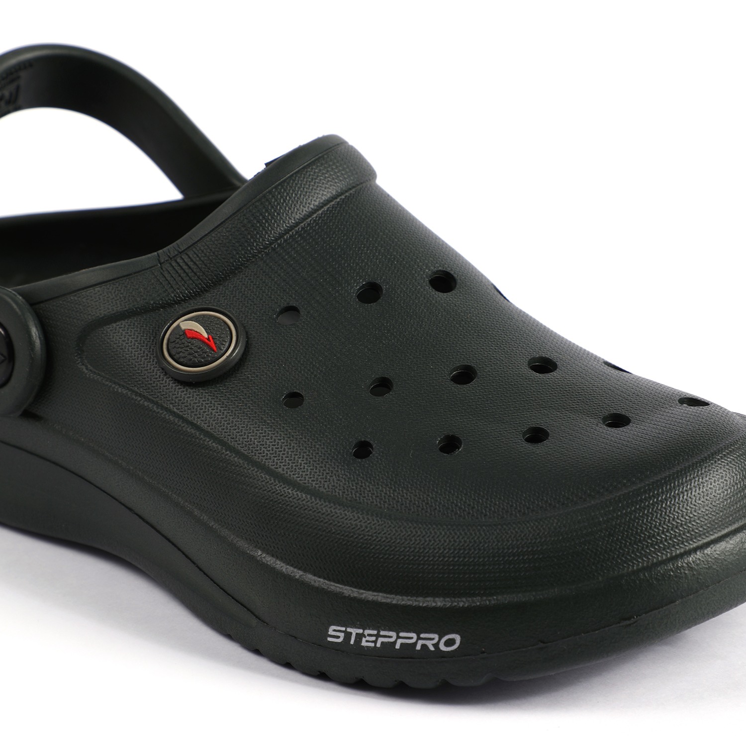 Men Olive Clogs