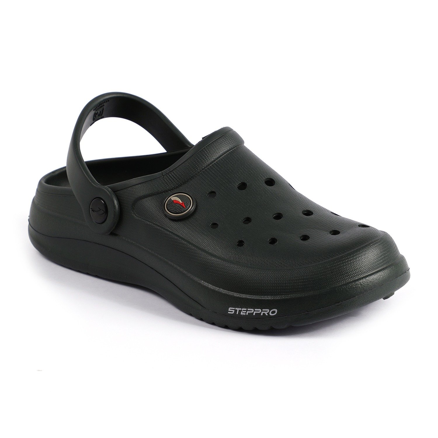 Men Olive Clogs