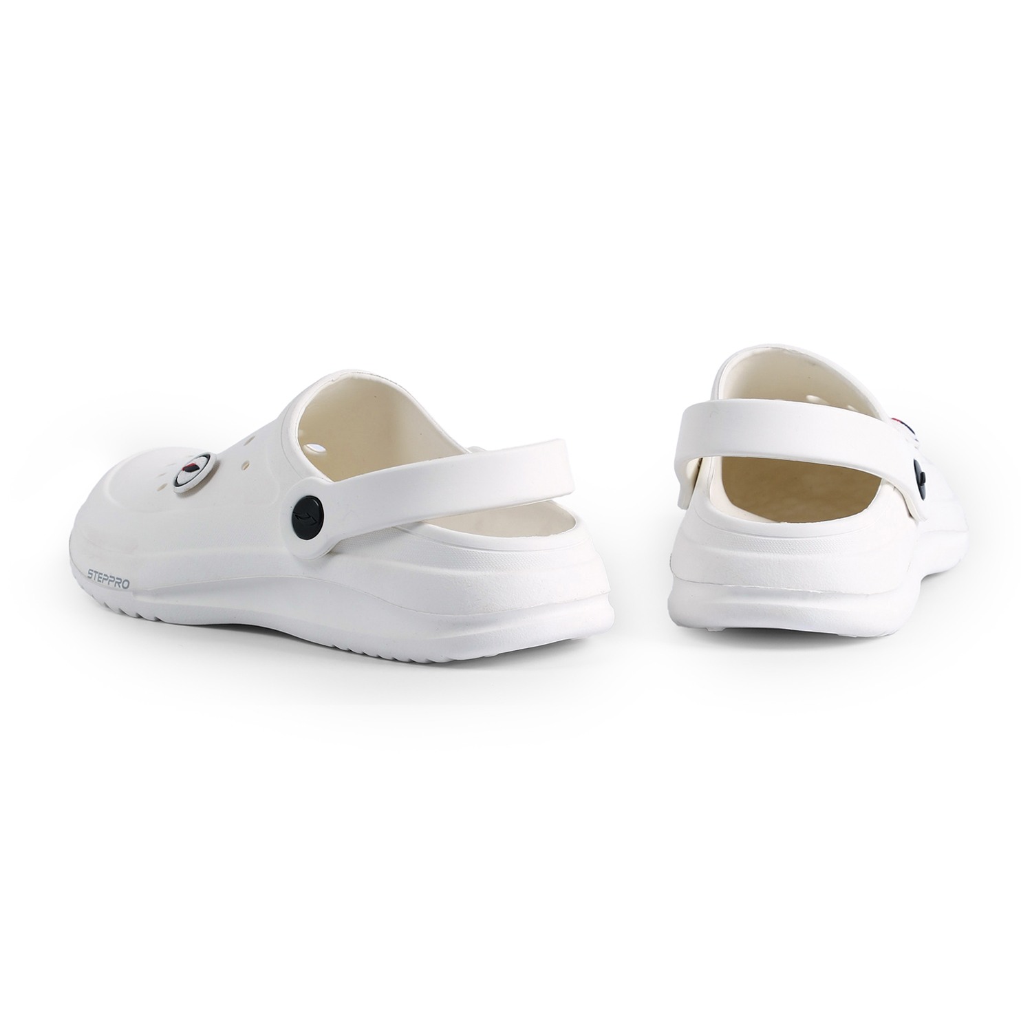 Men White Clogs