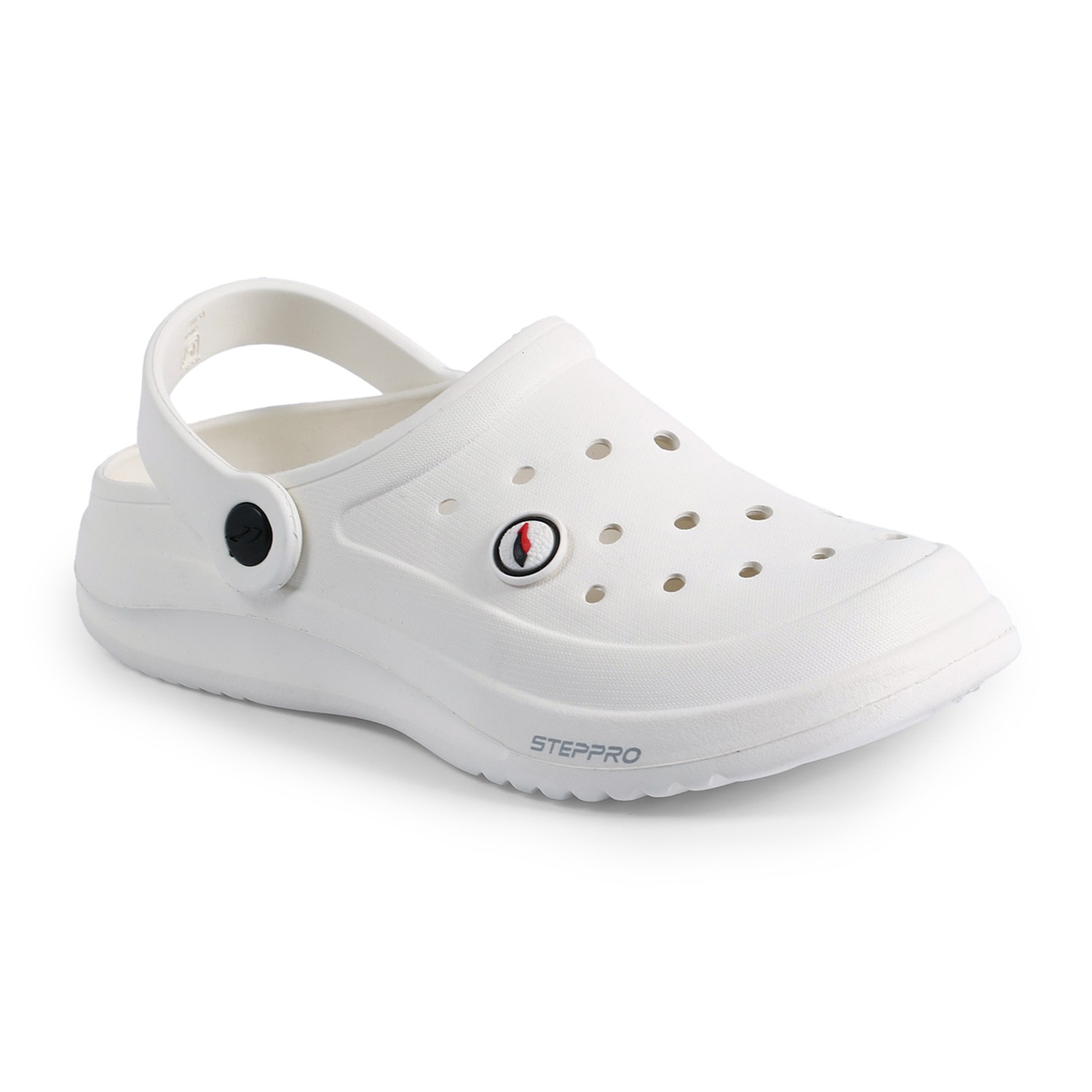 Men White Clogs