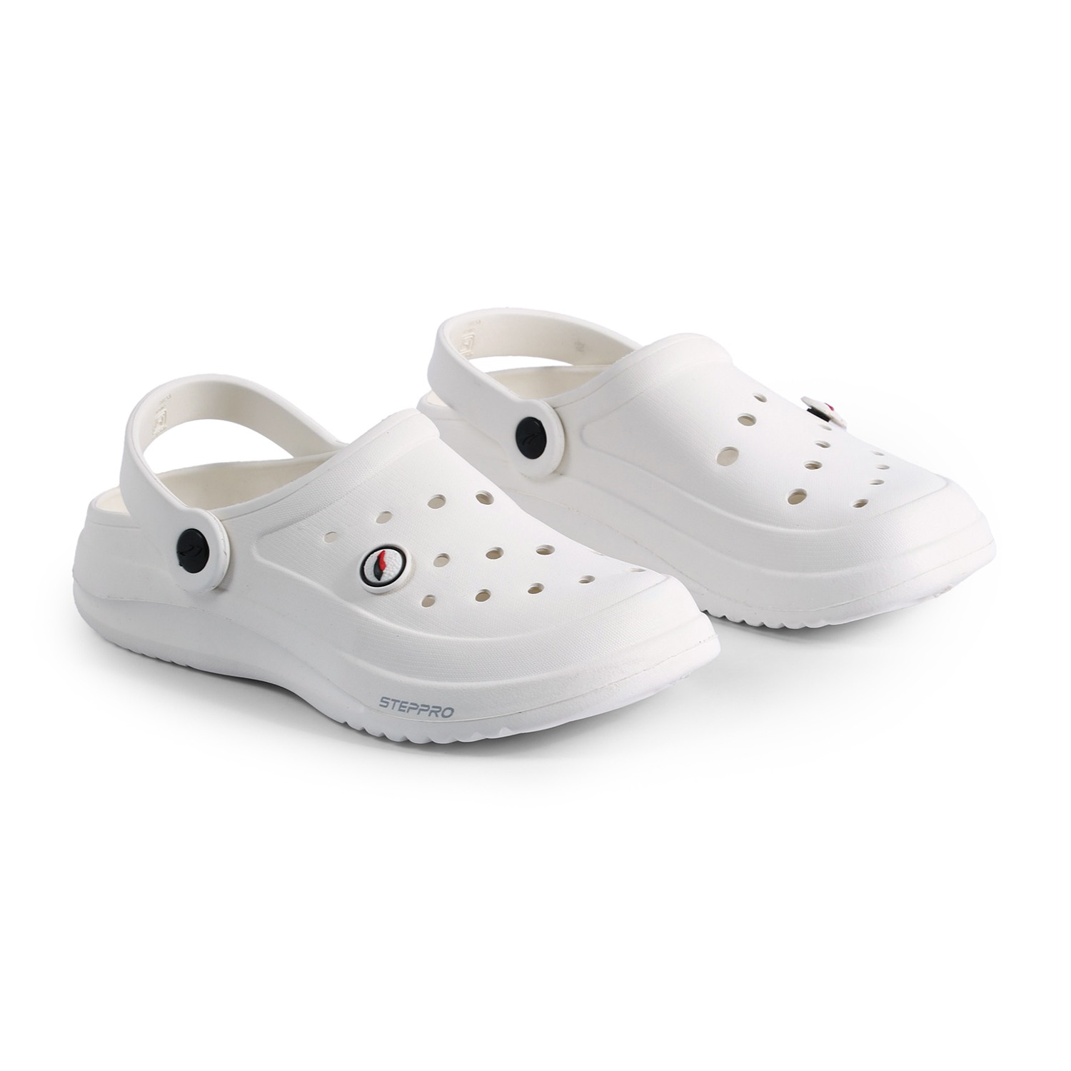 Men White Clogs
