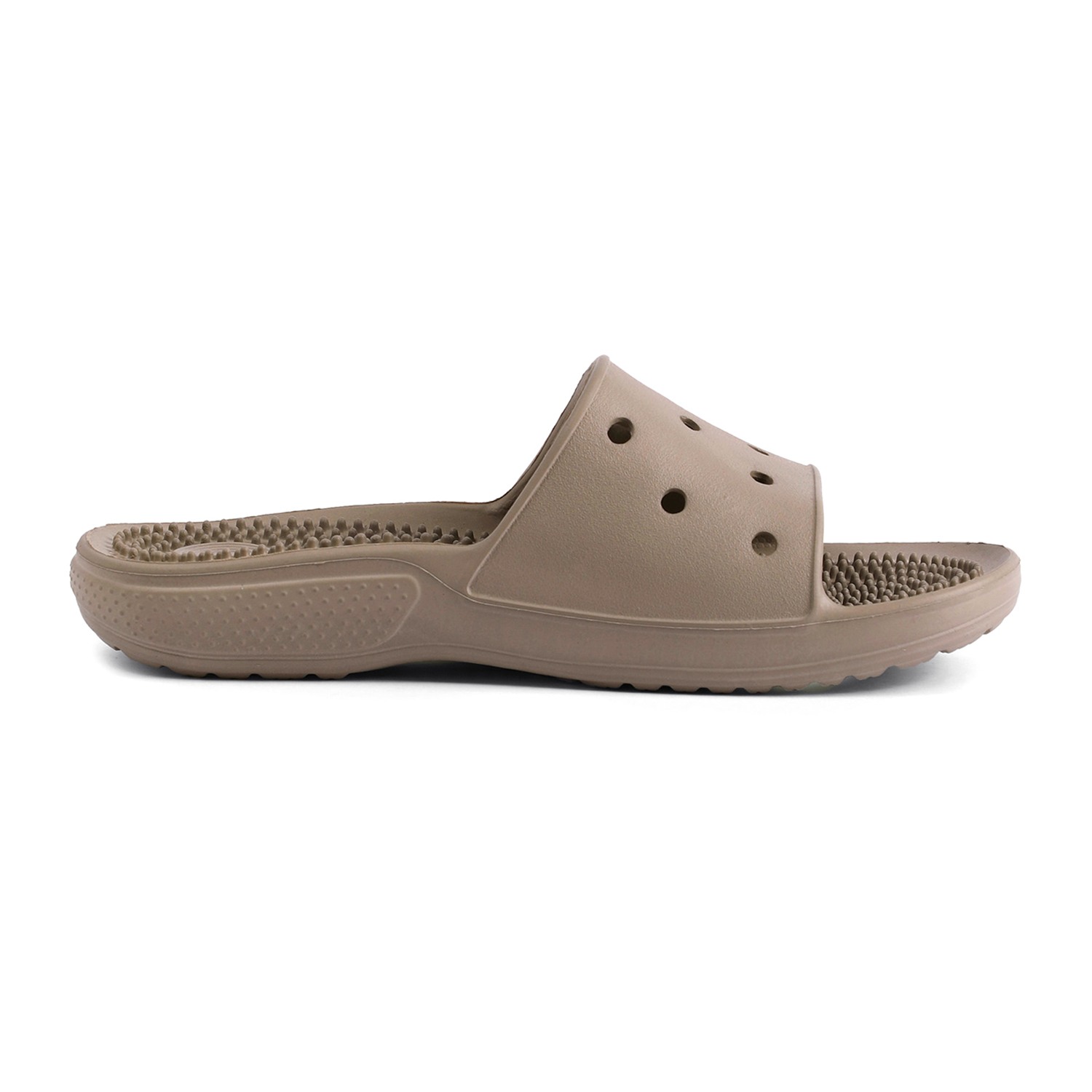 Men Beige Slides-Flip Slip On
