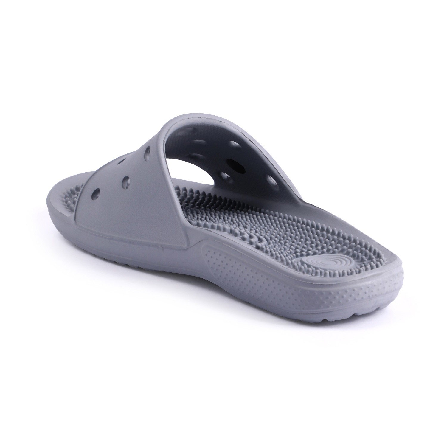 Men Light Grey Slides-Flip Slip On