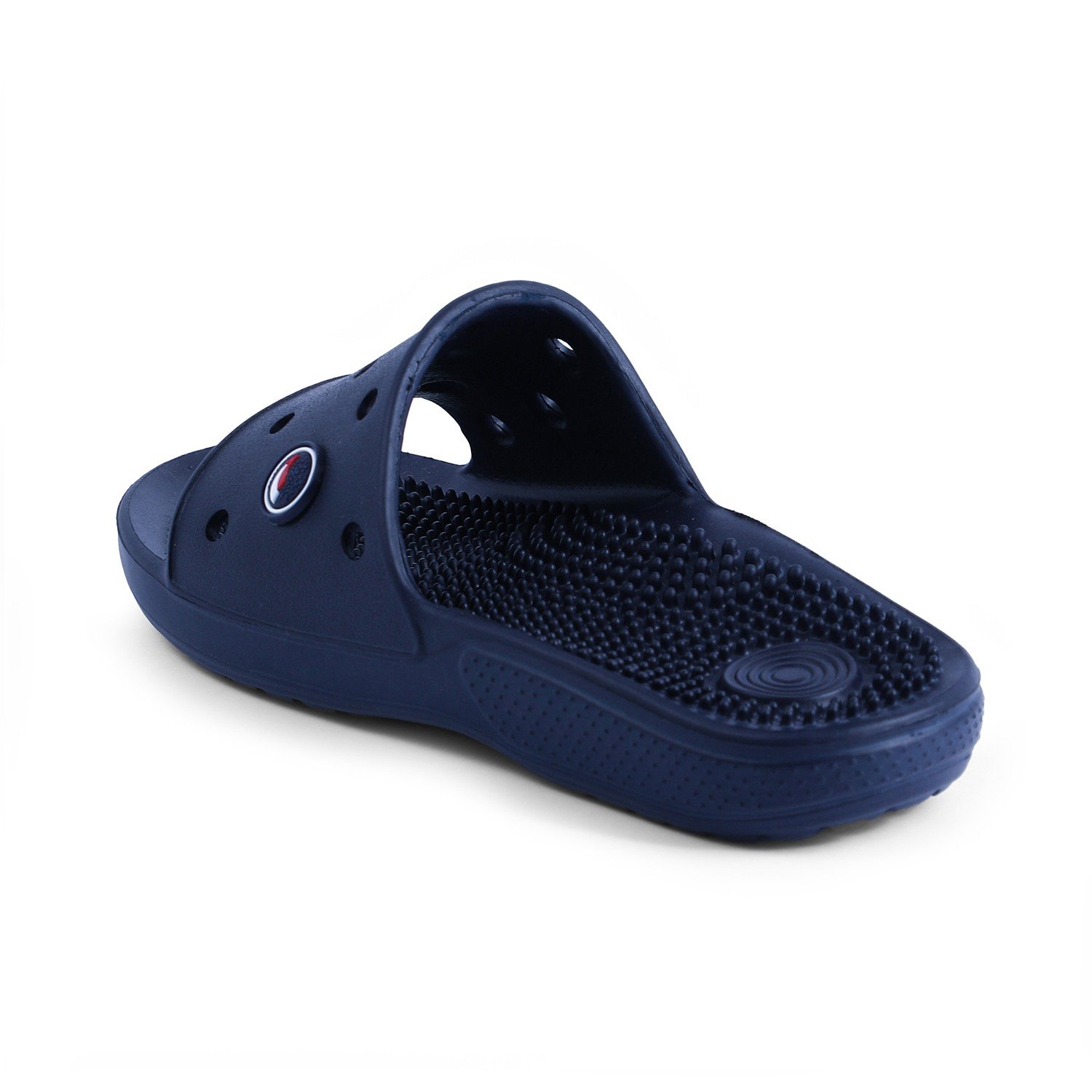 Men Navy Blue Slides-Flip Slip On