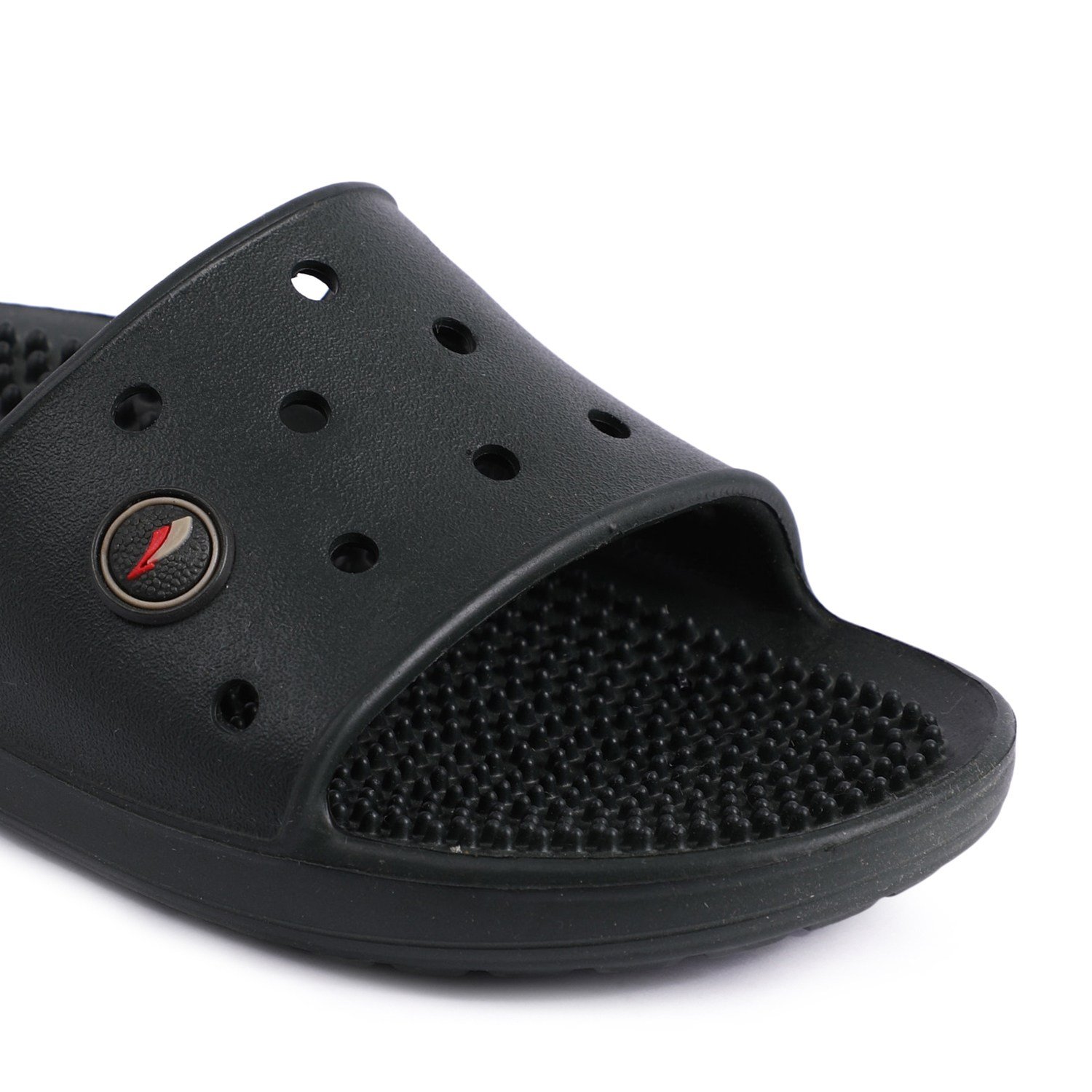 Men Olive Slides-Flip Slip On