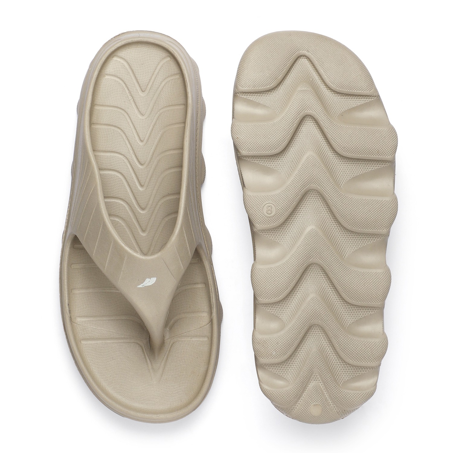 Men Beige Flipflops
