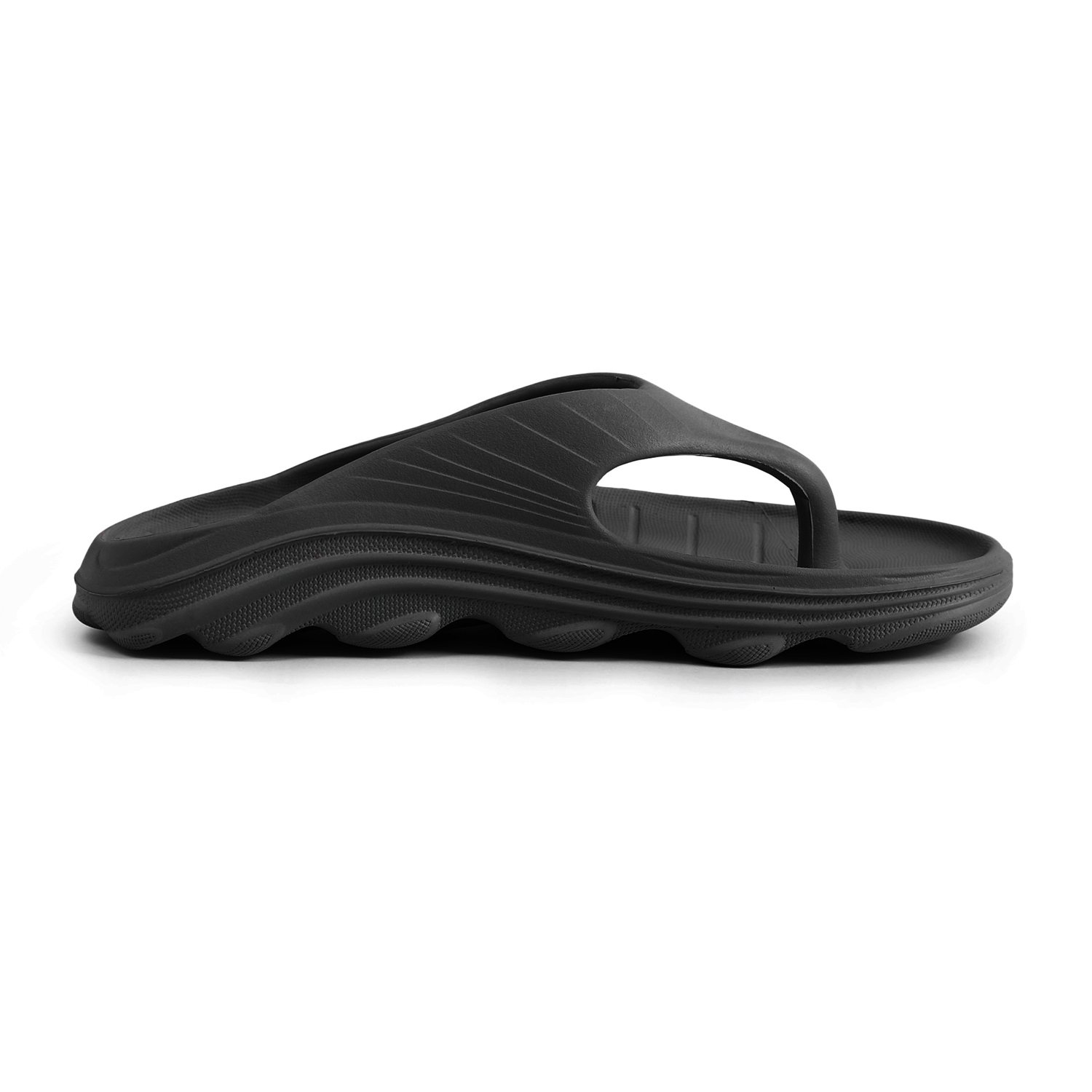 Men Dark Grey Flipflops