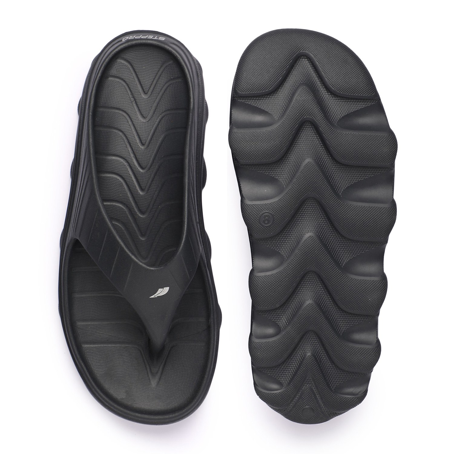 Men Dark Grey Flipflops
