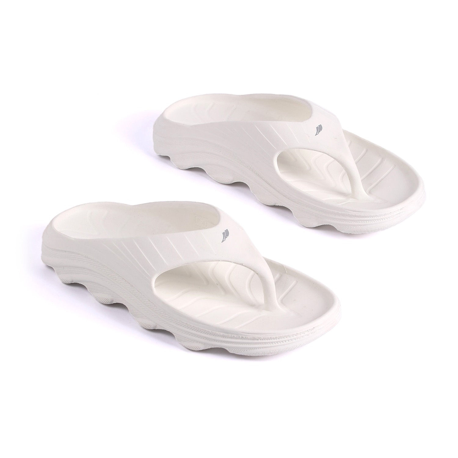 Men White Flipflops
