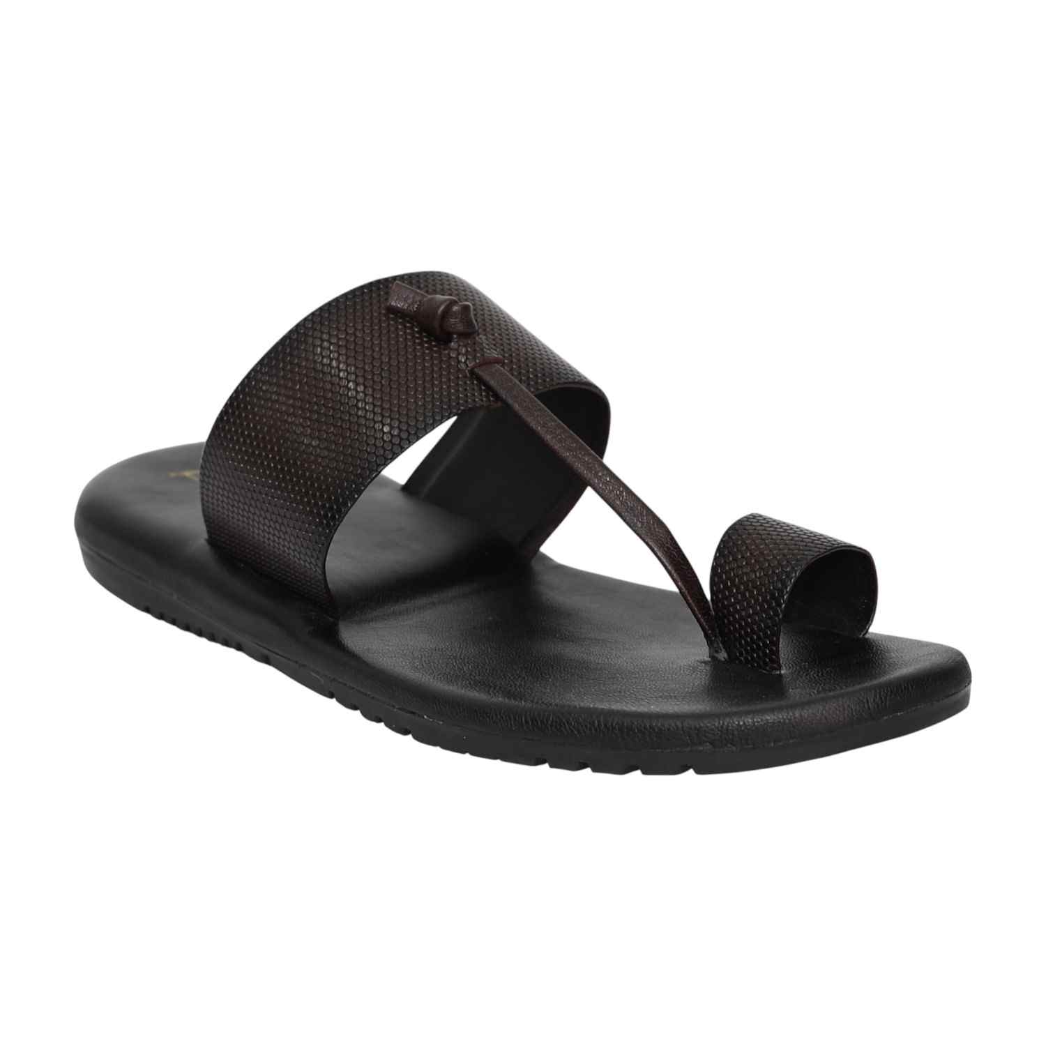 Men Cherry Nova Textured Toe-Loop Sandals