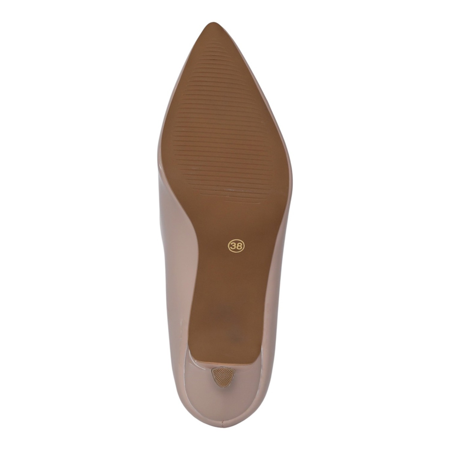 greta | Women Nude Pointed Toe Kitten Heel Pumps|5