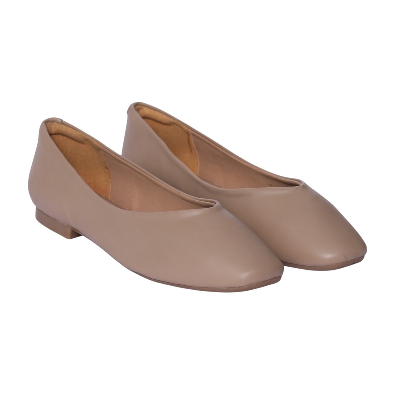 Women Classic Beige Ballet Heel