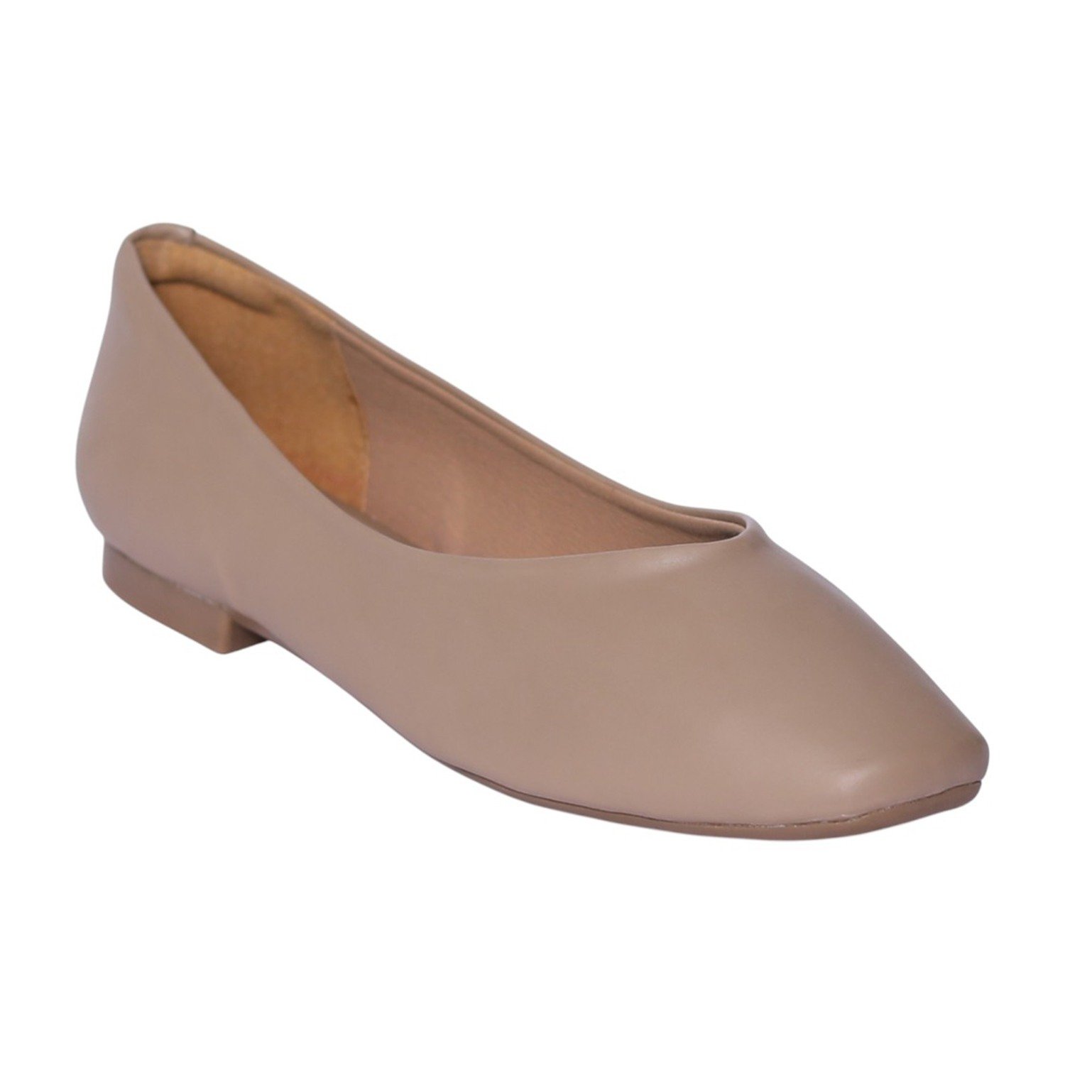 Women Classic Beige Ballet Heel