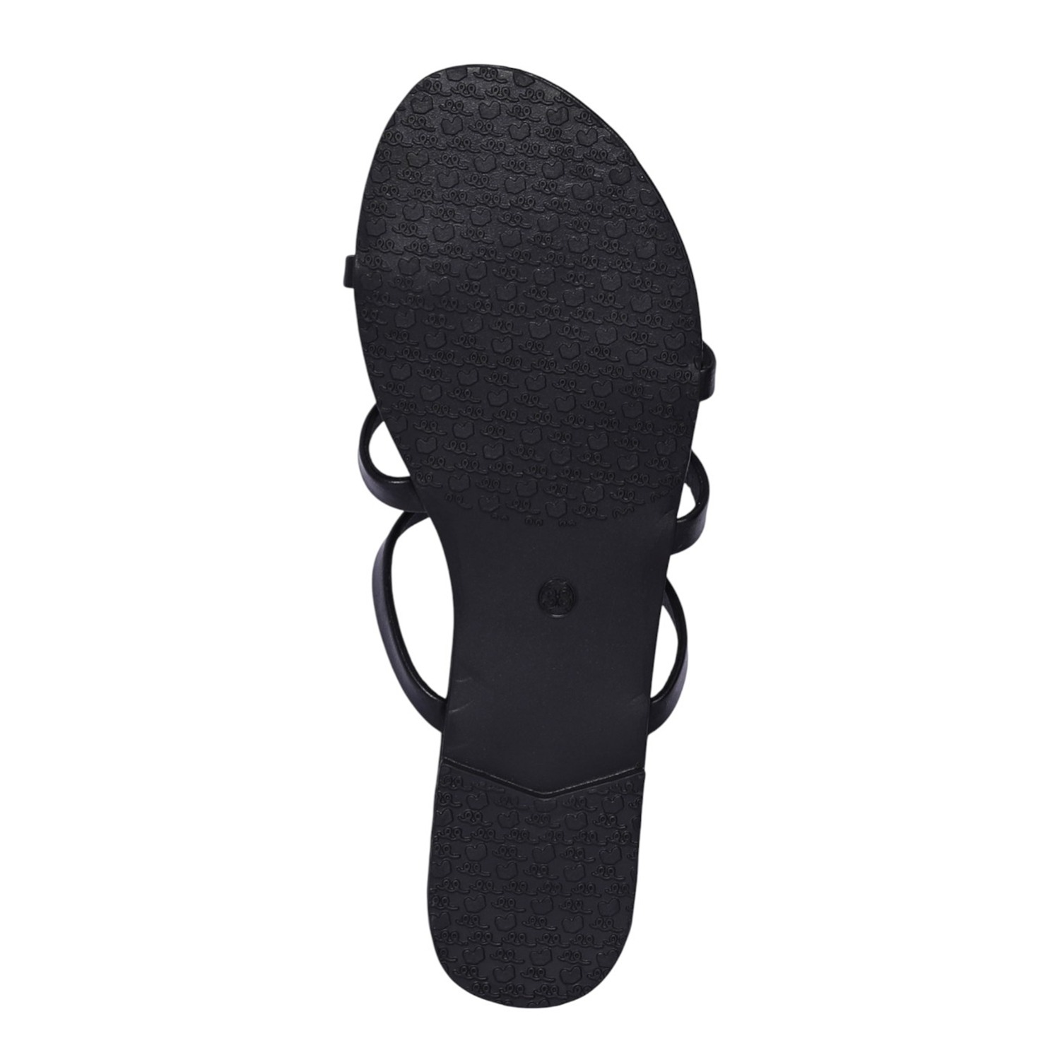 Women Black Lumière Loop Sandals