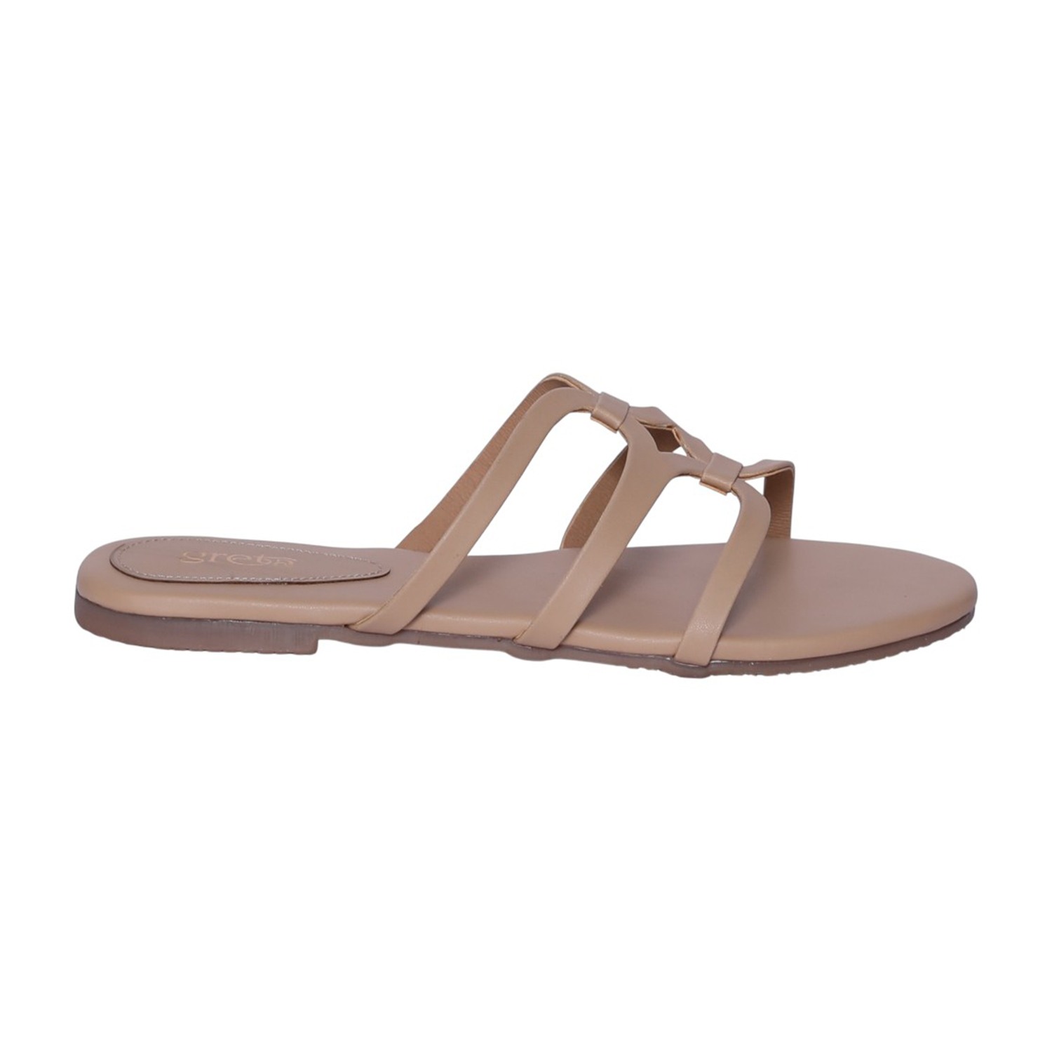 Women Dark Beige Lumière Loop Sandals