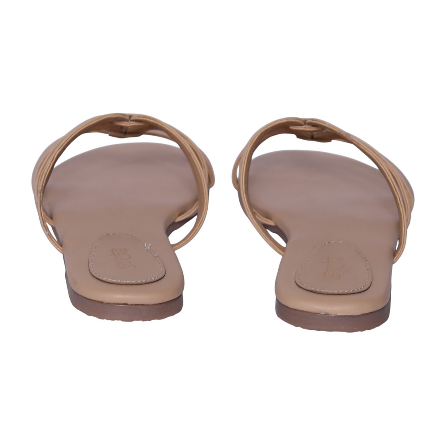 Women Dark Beige Lumière Loop Sandals