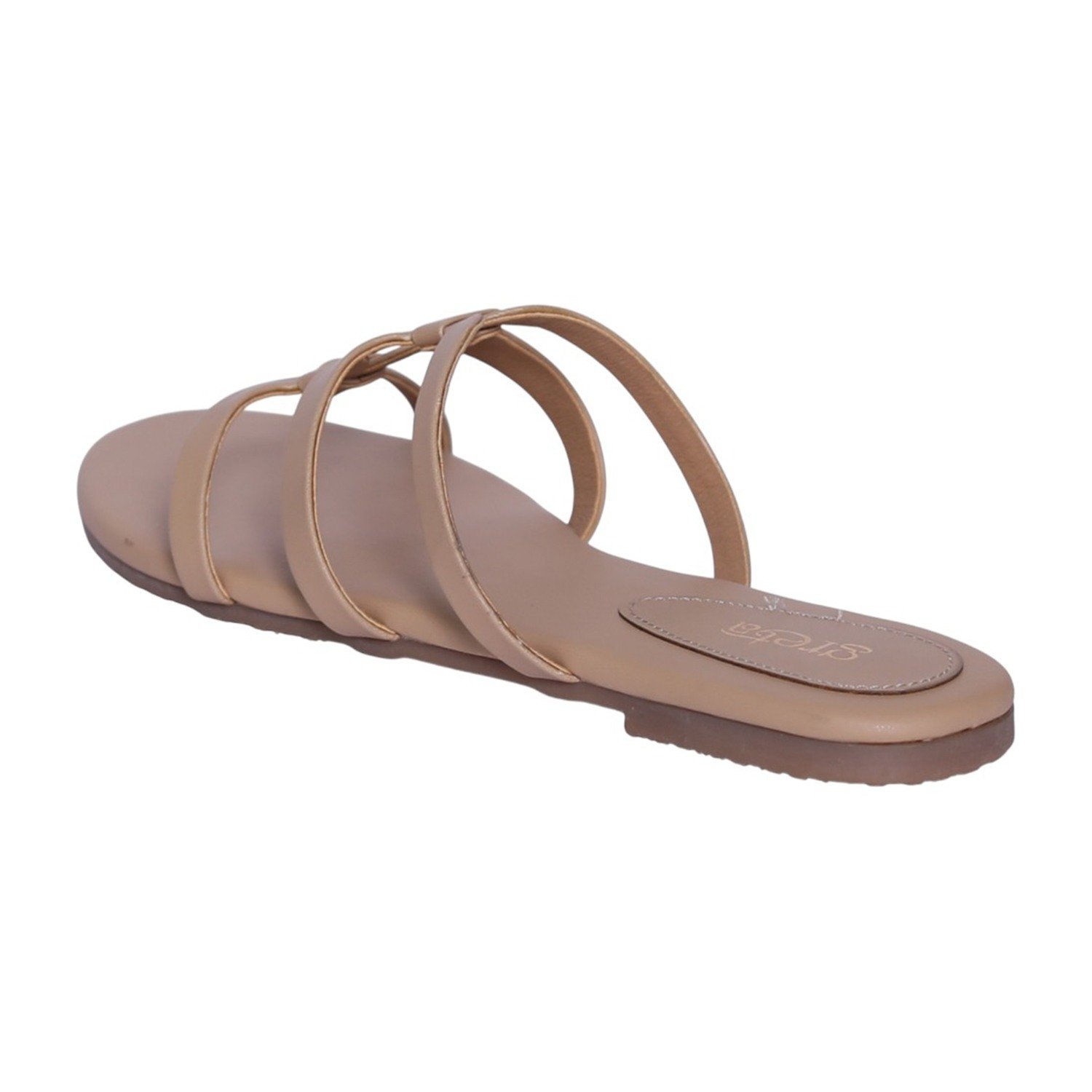 Women Dark Beige Lumière Loop Sandals