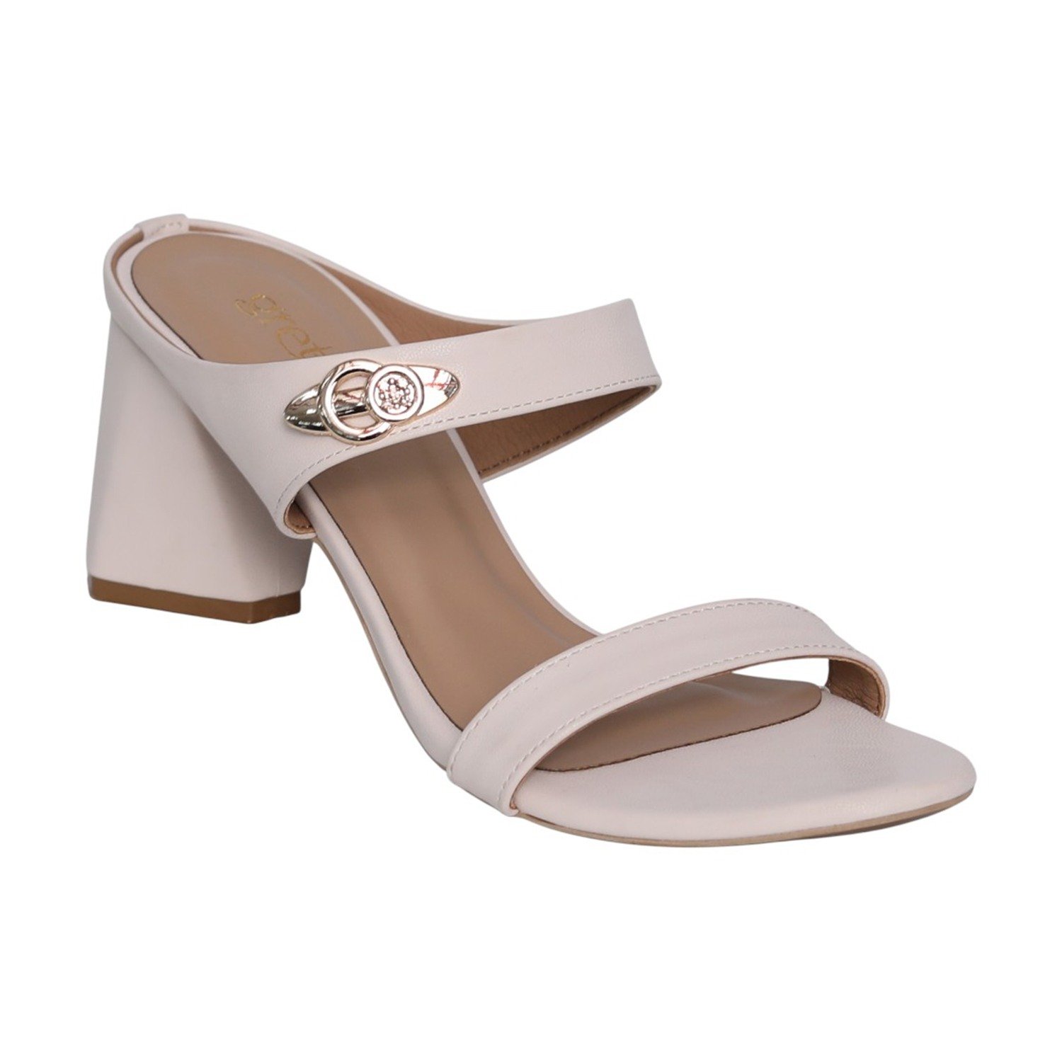 Women Pearl Whisper Block Heels