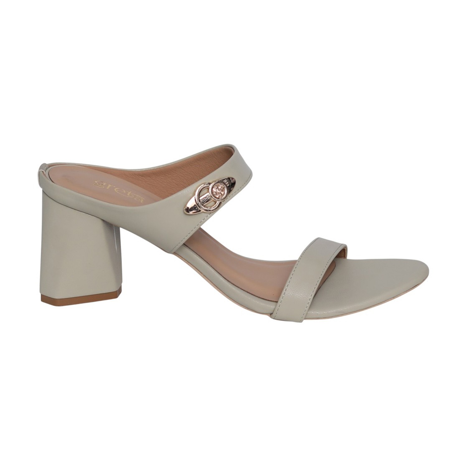 Women Mint Aura Block Heels